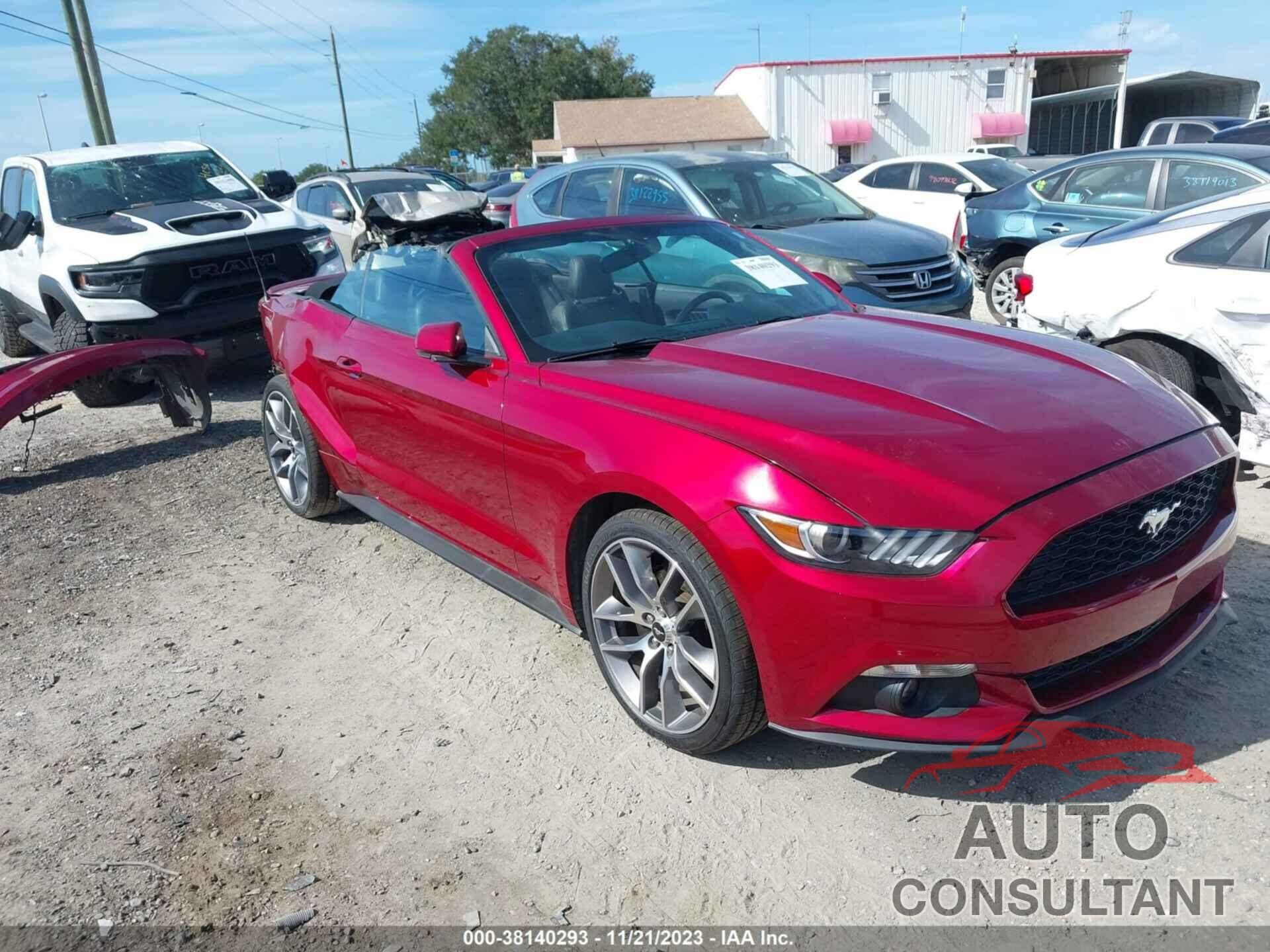FORD MUSTANG 2017 - 1FATP8UH5H5322483
