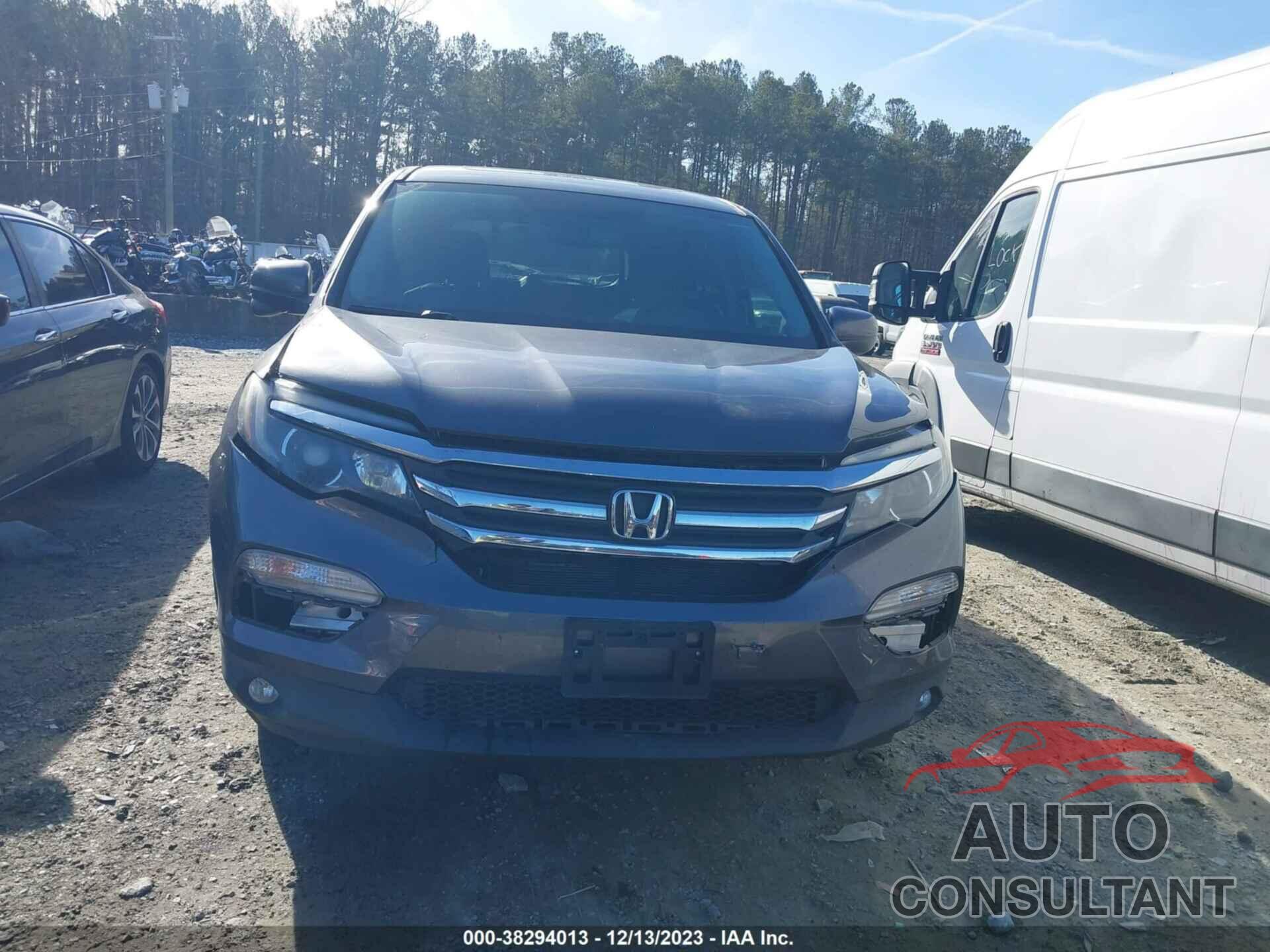 HONDA PILOT 2016 - 5FNYF5H53GB051146