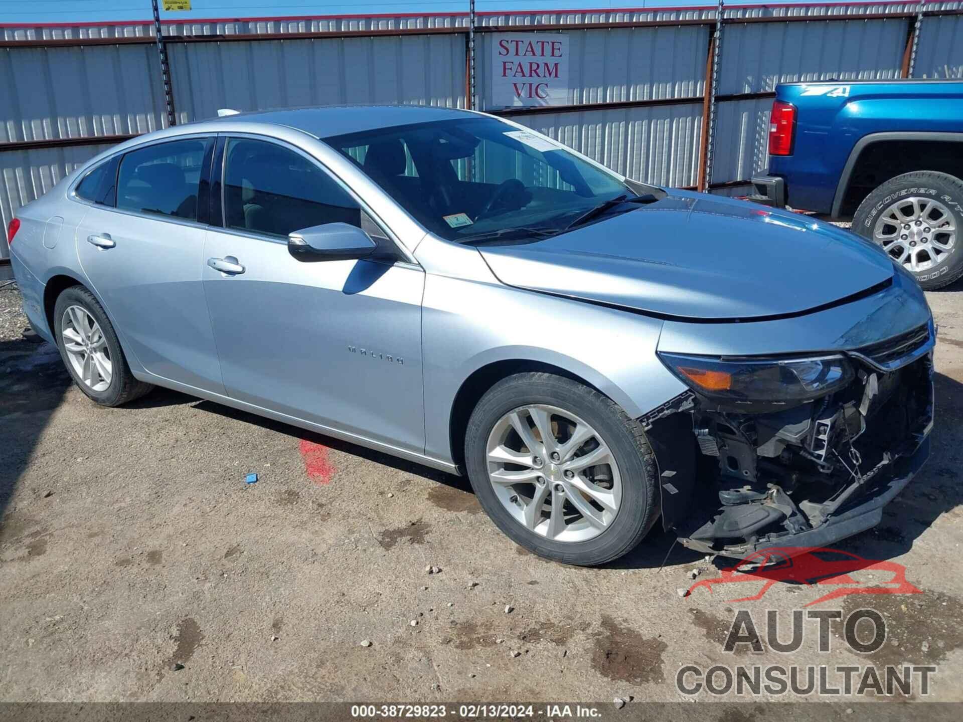 CHEVROLET MALIBU 2018 - 1G1ZD5ST1JF124625