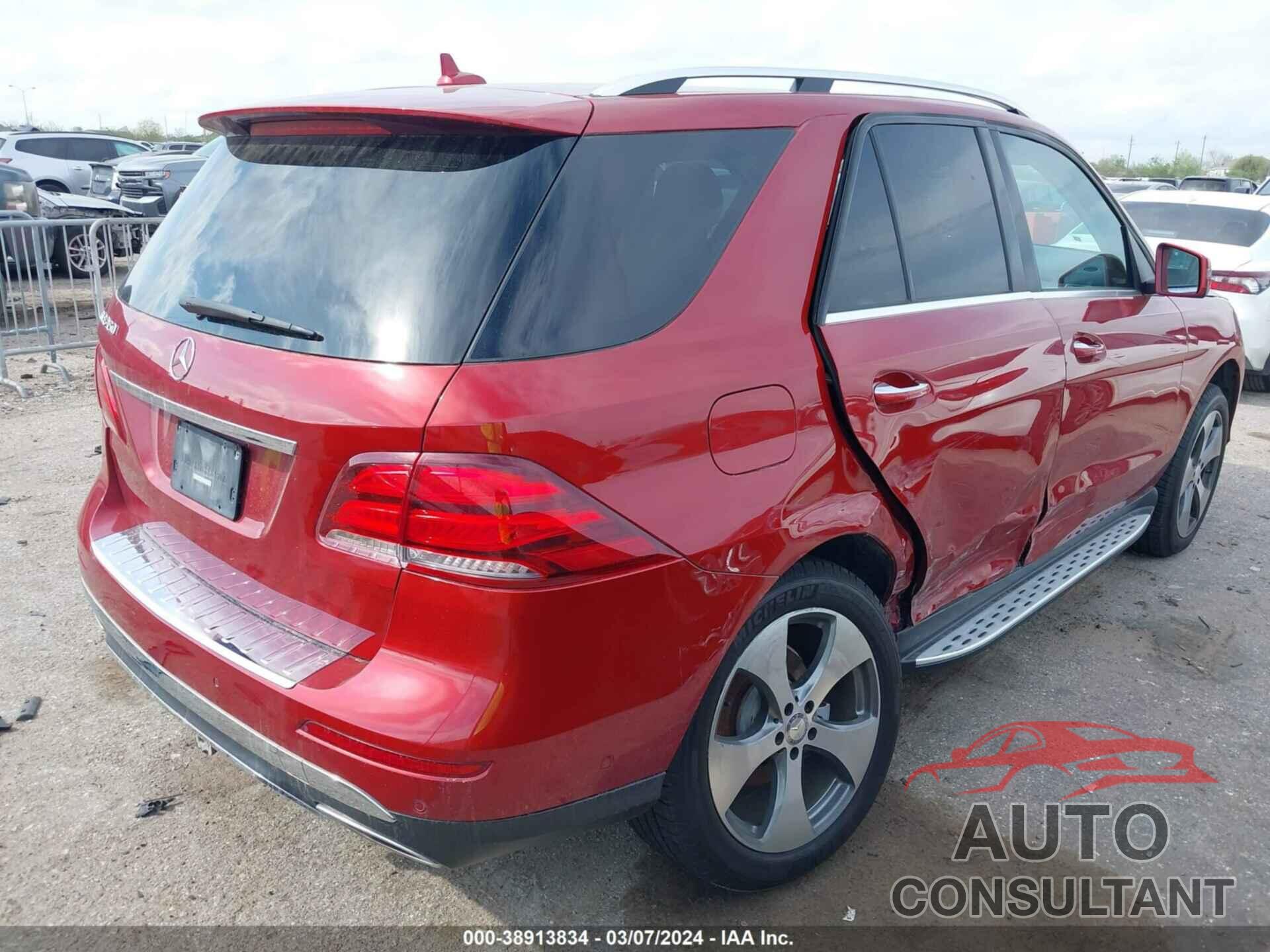 MERCEDES-BENZ GLE 2016 - 4JGDA5JB5GA763854