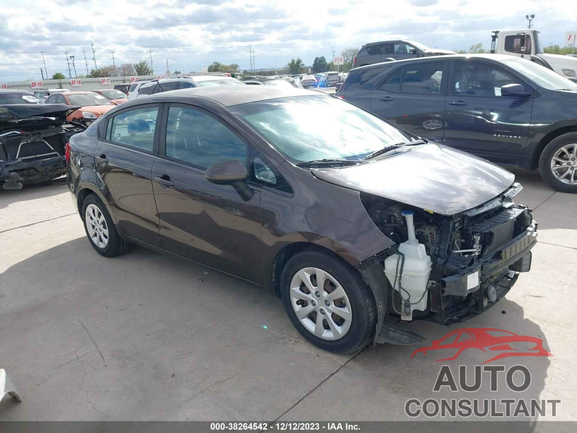 KIA RIO 2016 - KNADN4A36G6627647