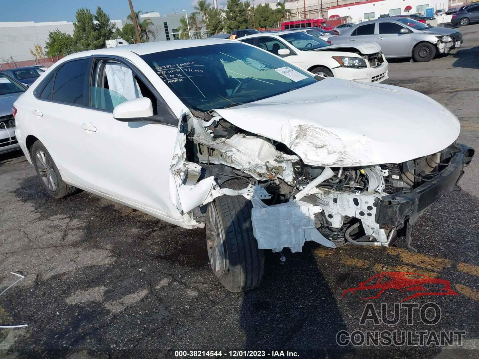 TOYOTA CAMRY 2017 - 4T1BF1FK1HU410327