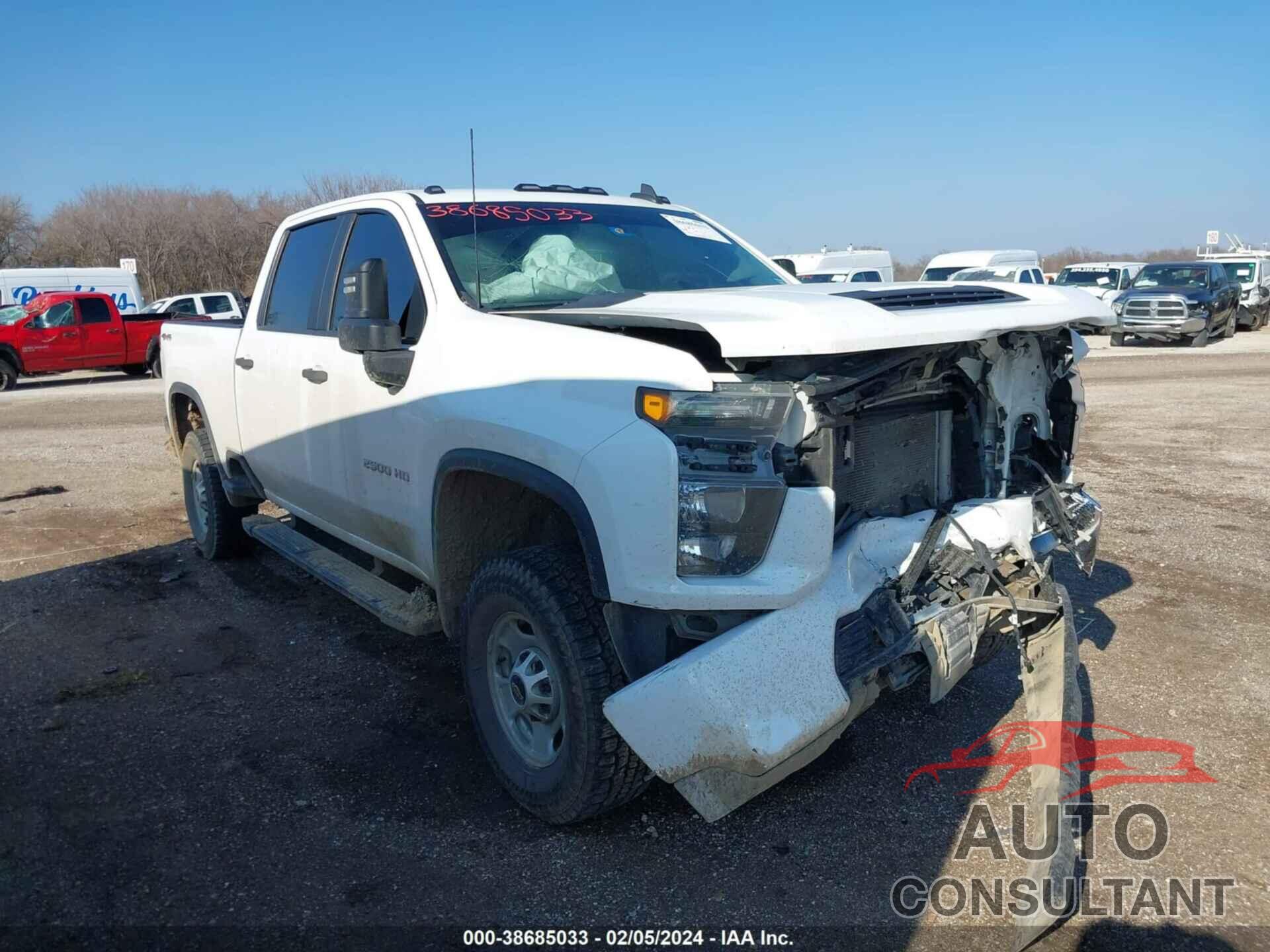 CHEVROLET SILVERADO 2500HD 2020 - 1GC4YLE73LF147514