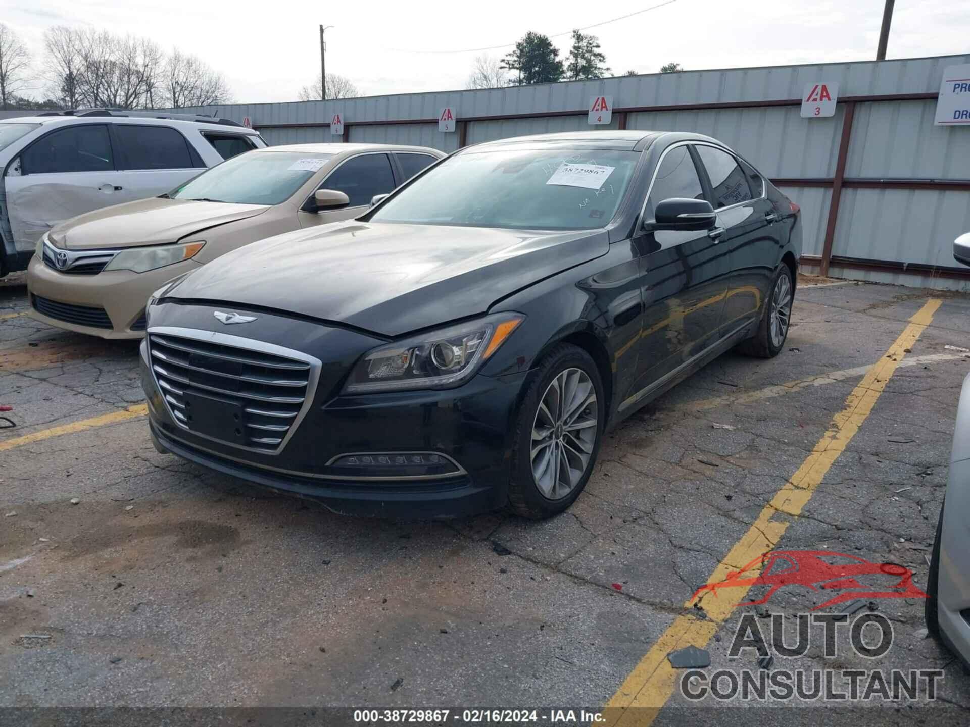 HYUNDAI GENESIS 2016 - KMHGN4JE4GU106841