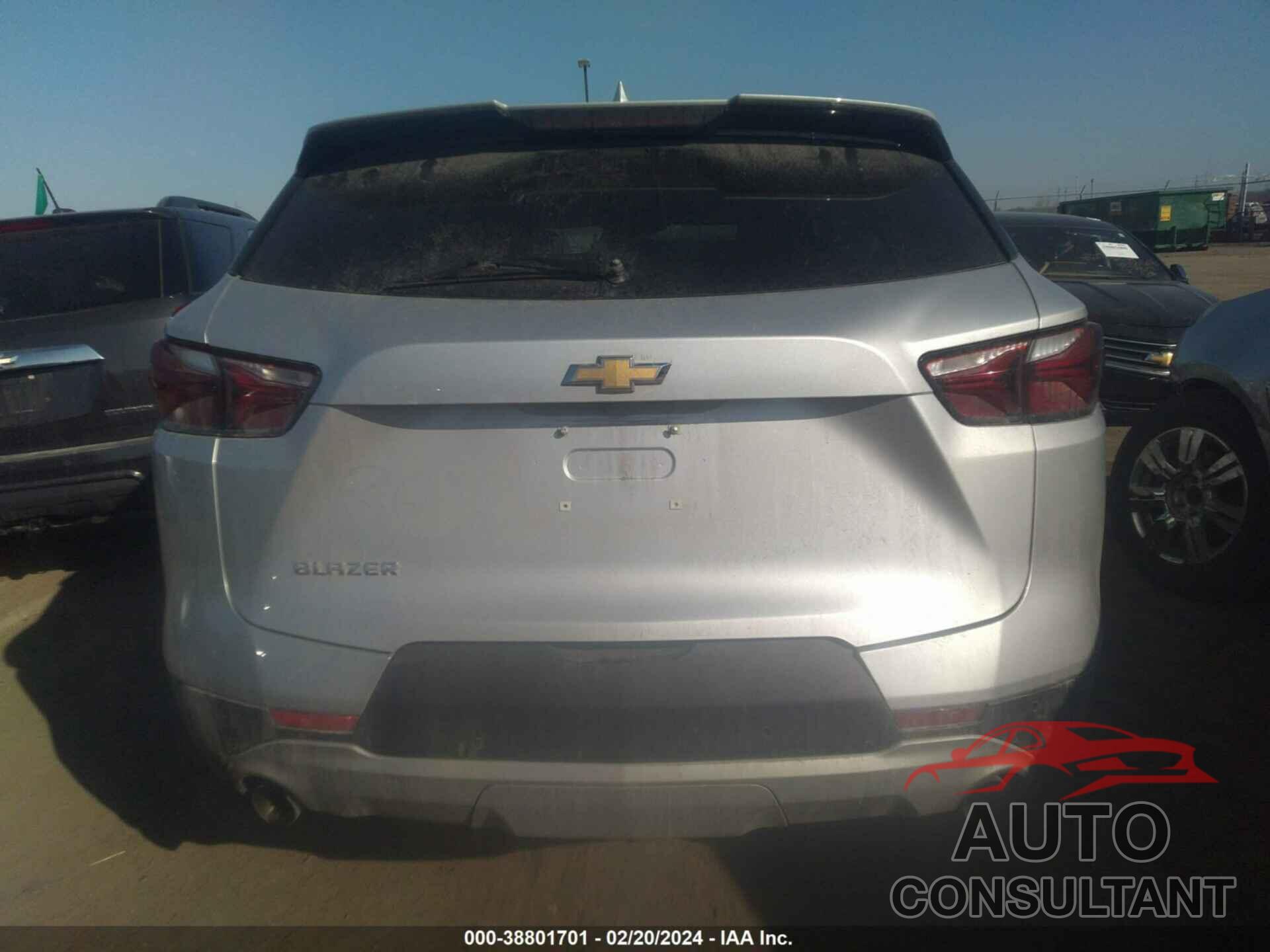 CHEVROLET BLAZER 2019 - 3GNKBCRS8KS691600