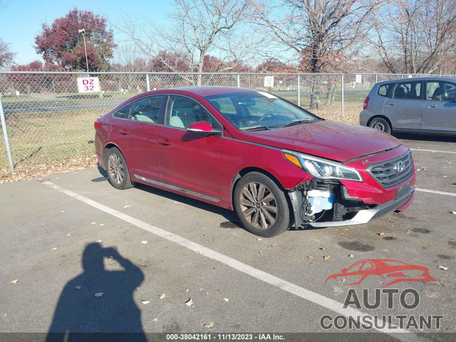 HYUNDAI SONATA 2016 - 5NPE34AF4GH267498