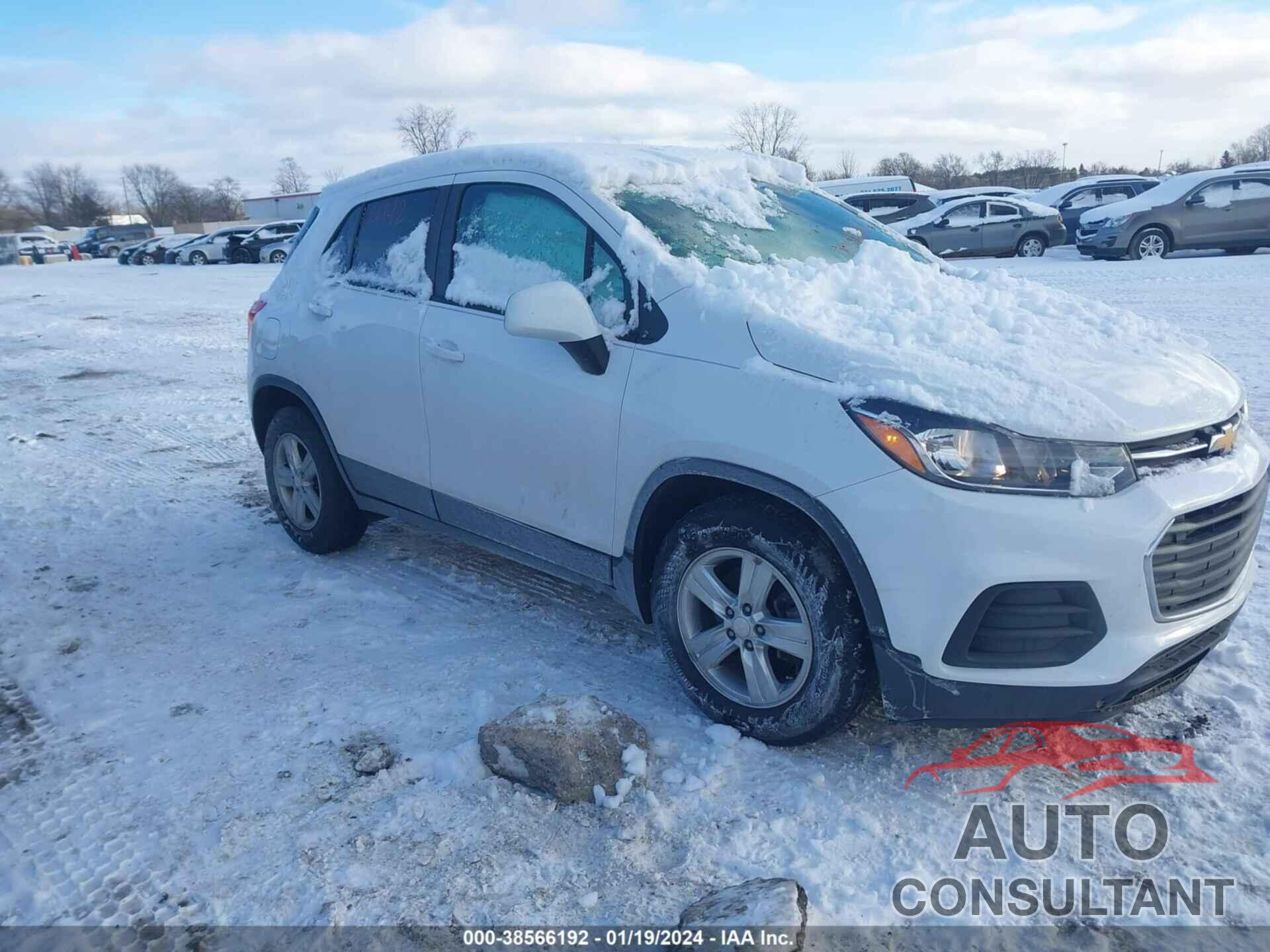 CHEVROLET TRAX 2019 - 3GNCJKSB8KL343558