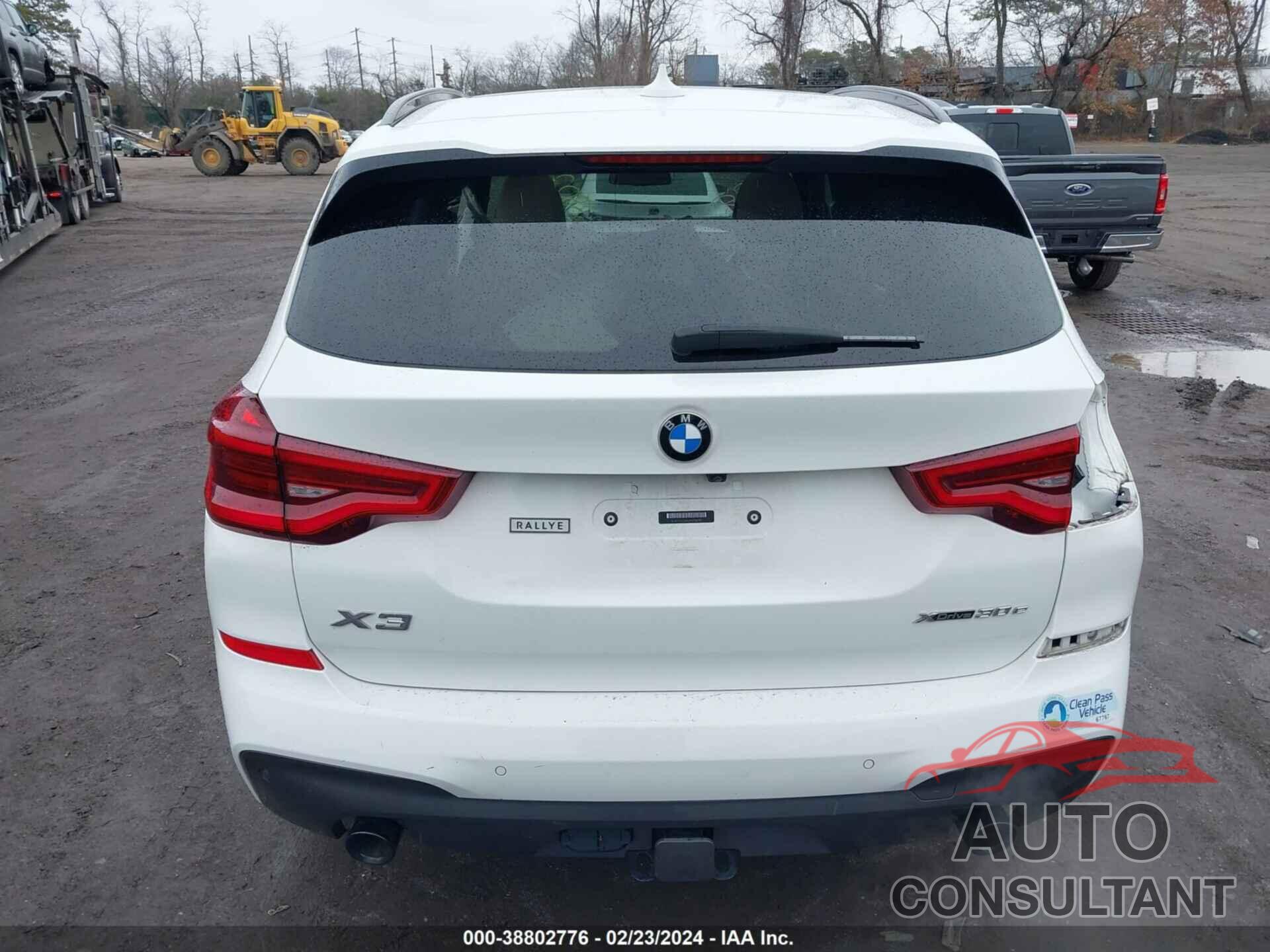 BMW X3 PHEV 2021 - 5UXTS1C08M9G98790