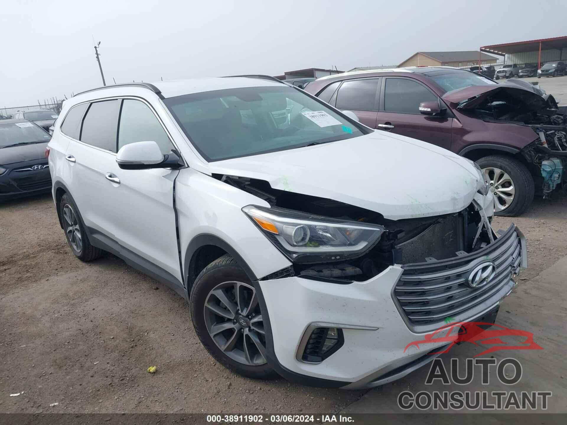 HYUNDAI SANTA FE 2017 - KM8SN4HF1HU206714