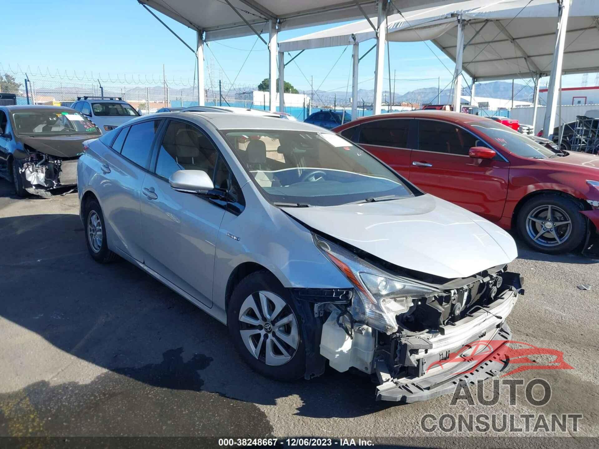 TOYOTA PRIUS 2017 - JTDKBRFU2H3040866