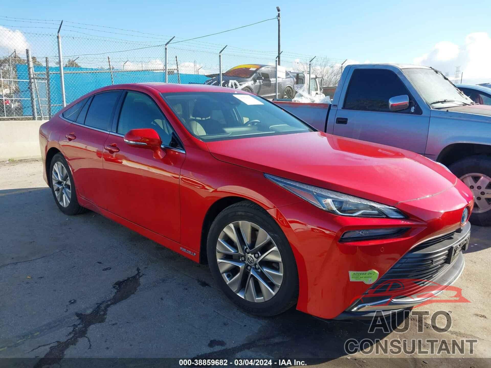 TOYOTA MIRAI 2022 - JTDAAAAA7NA007480