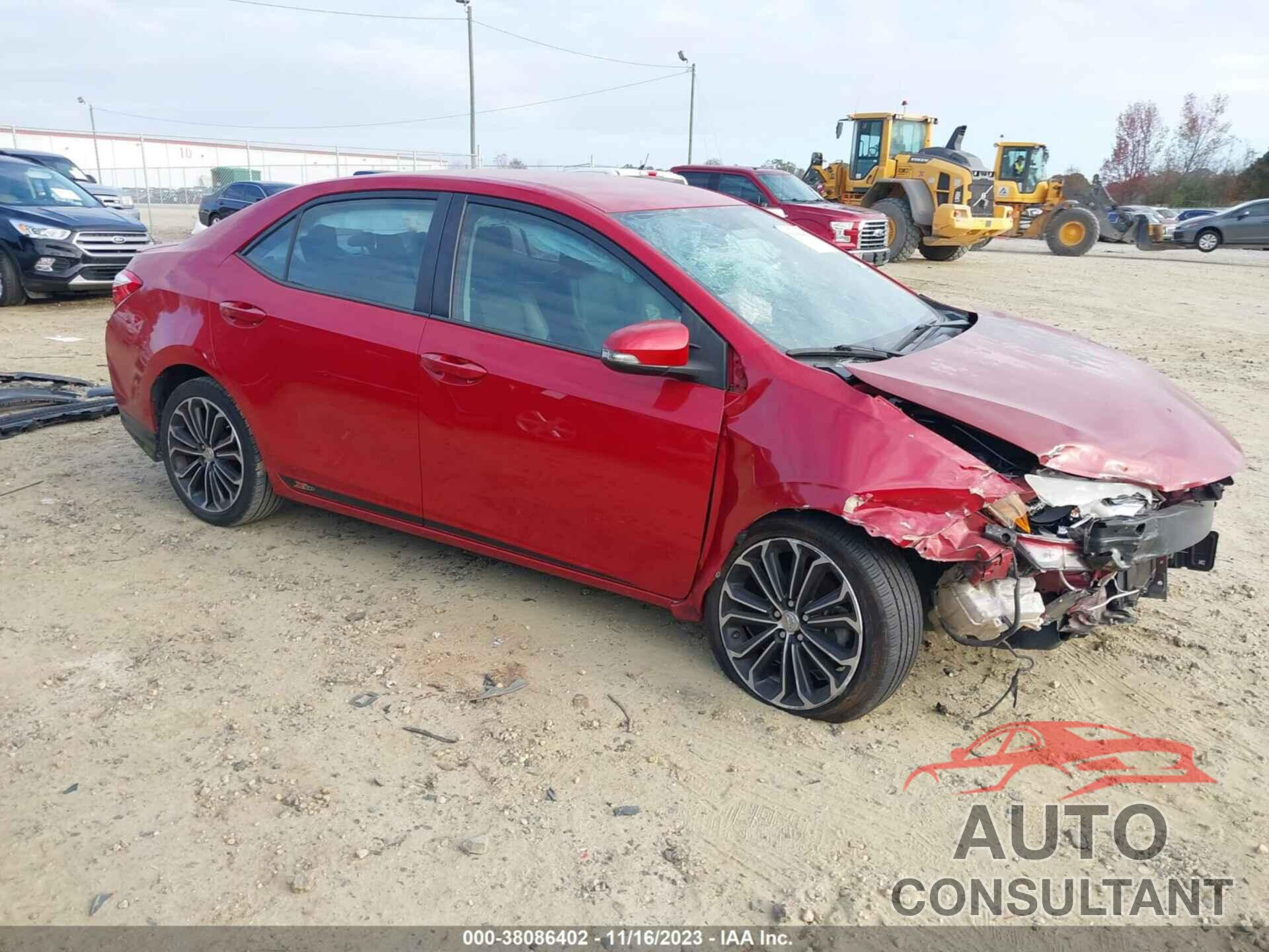 TOYOTA COROLLA 2015 - 2T1BURHE0FC356674