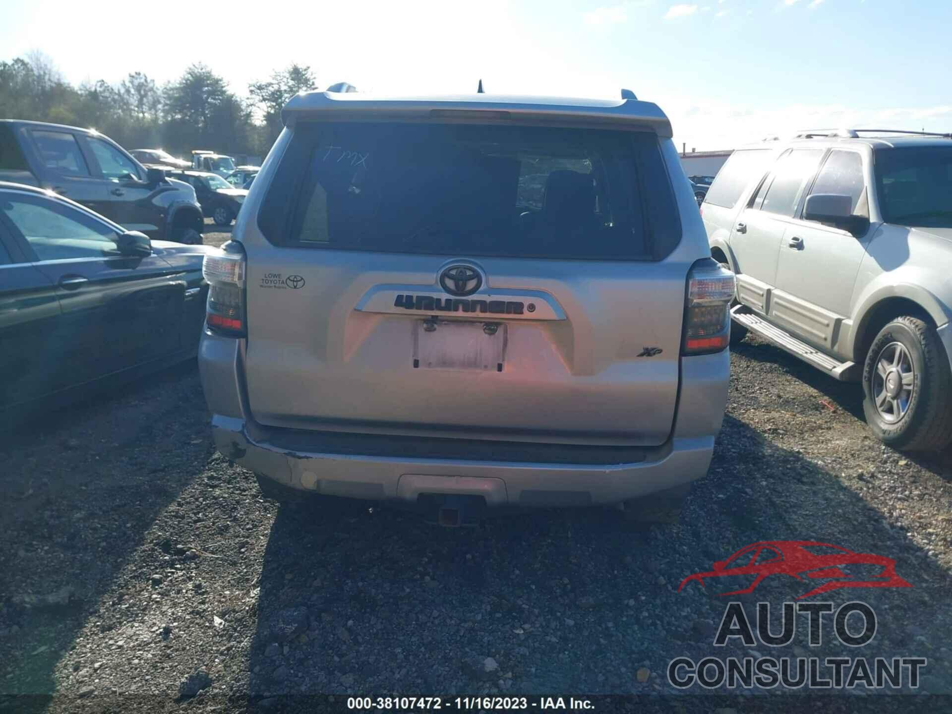 TOYOTA 4RUNNER 2016 - JTEZU5JRXG5122749