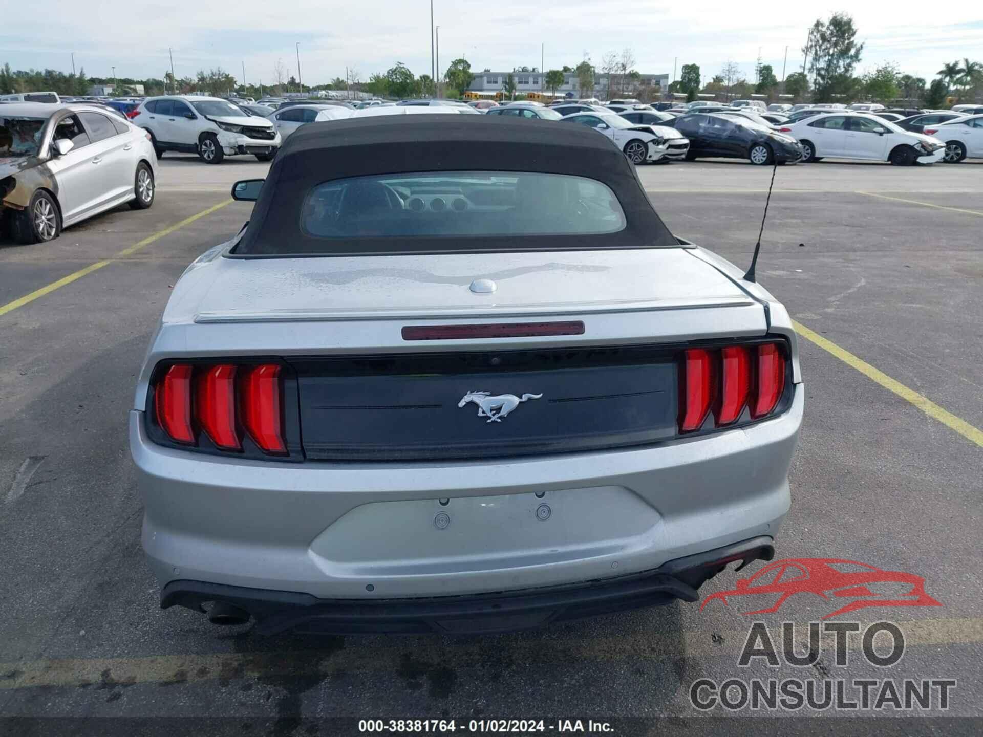 FORD MUSTANG 2019 - 1FATP8UH0K5170734