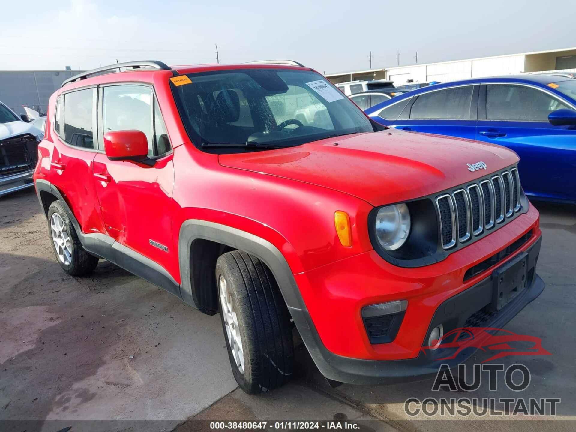 JEEP RENEGADE 2020 - ZACNJABB3LPL90241