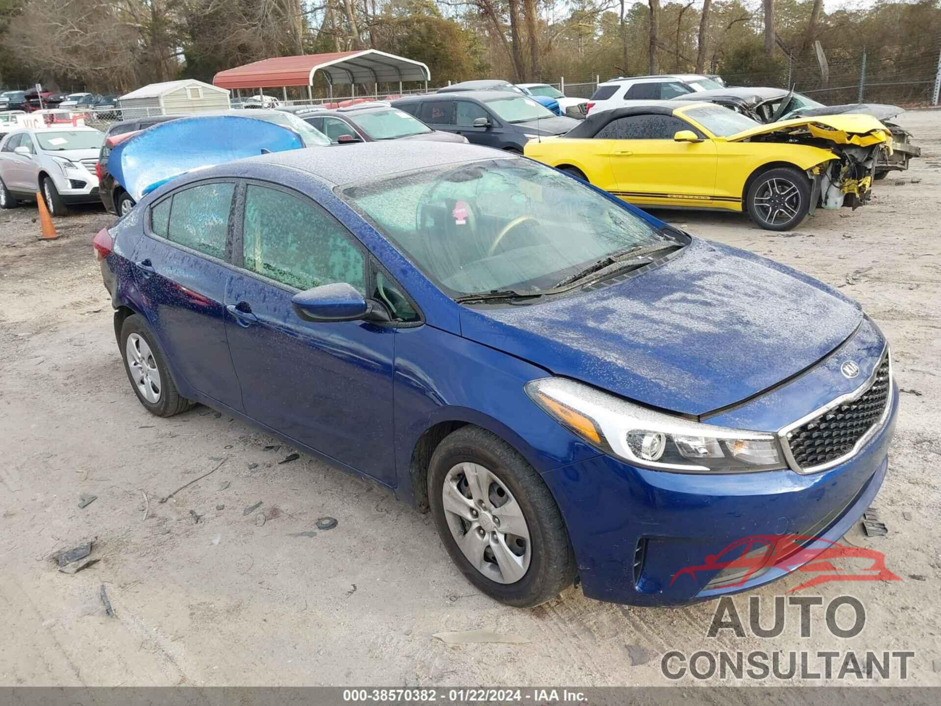 KIA FORTE 2018 - 3KPFK4A73JE258593