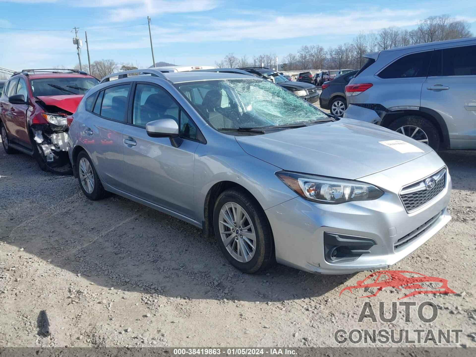 SUBARU IMPREZA 2018 - 4S3GTAB66J3725308