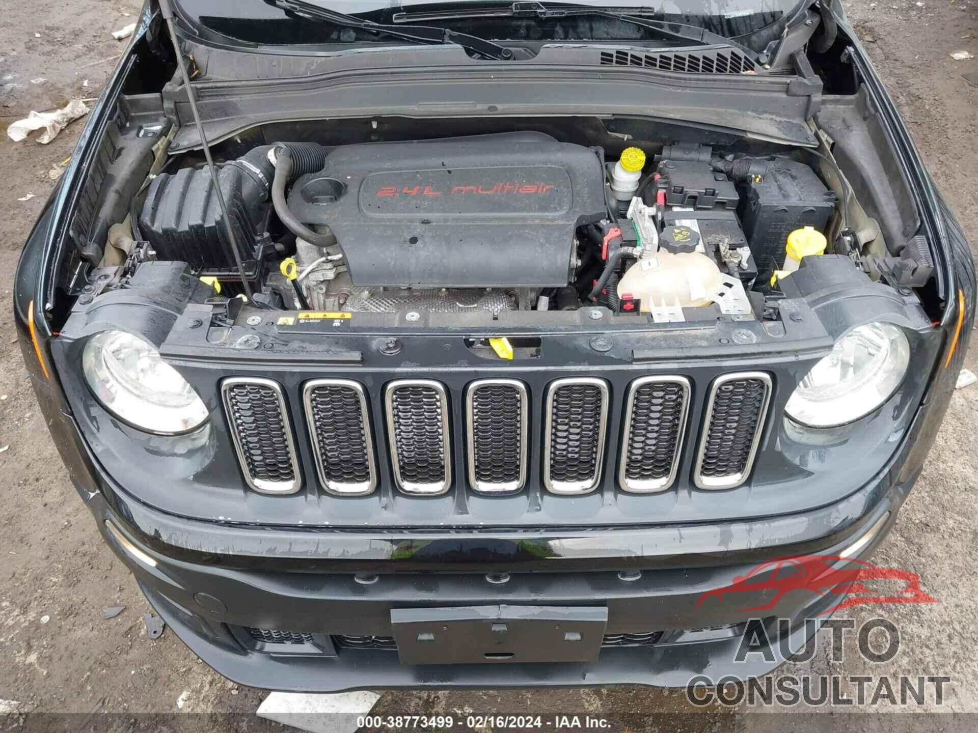 JEEP RENEGADE 2016 - ZACCJBAT6GPD10740