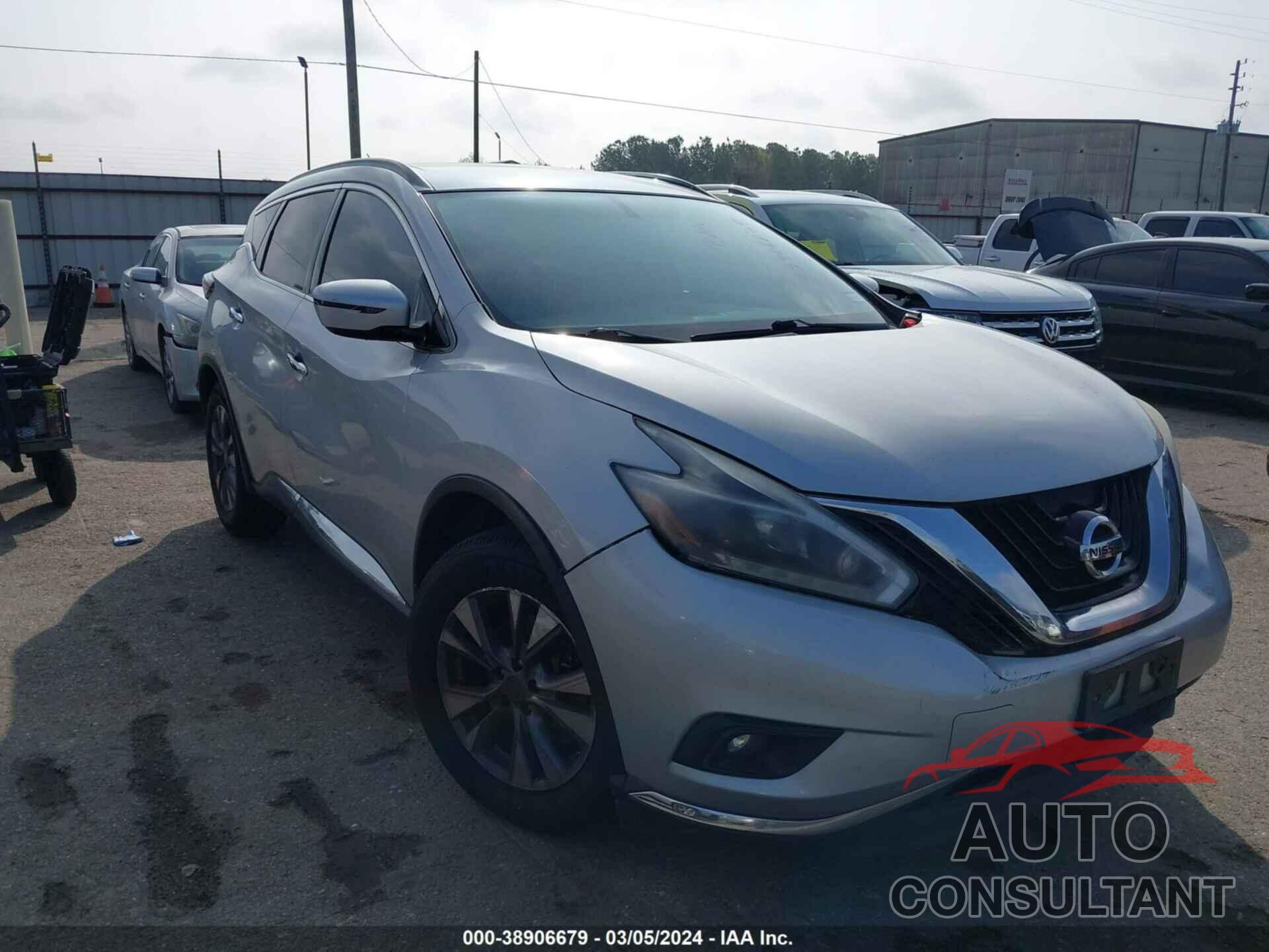 NISSAN MURANO 2018 - 5N1AZ2MG4JN156104