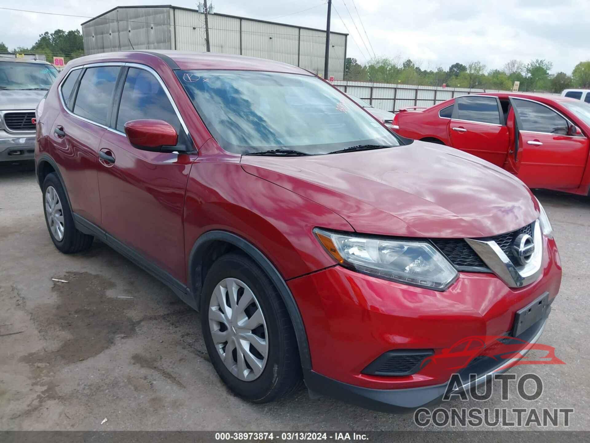 NISSAN ROGUE 2016 - KNMAT2MT8GP689637