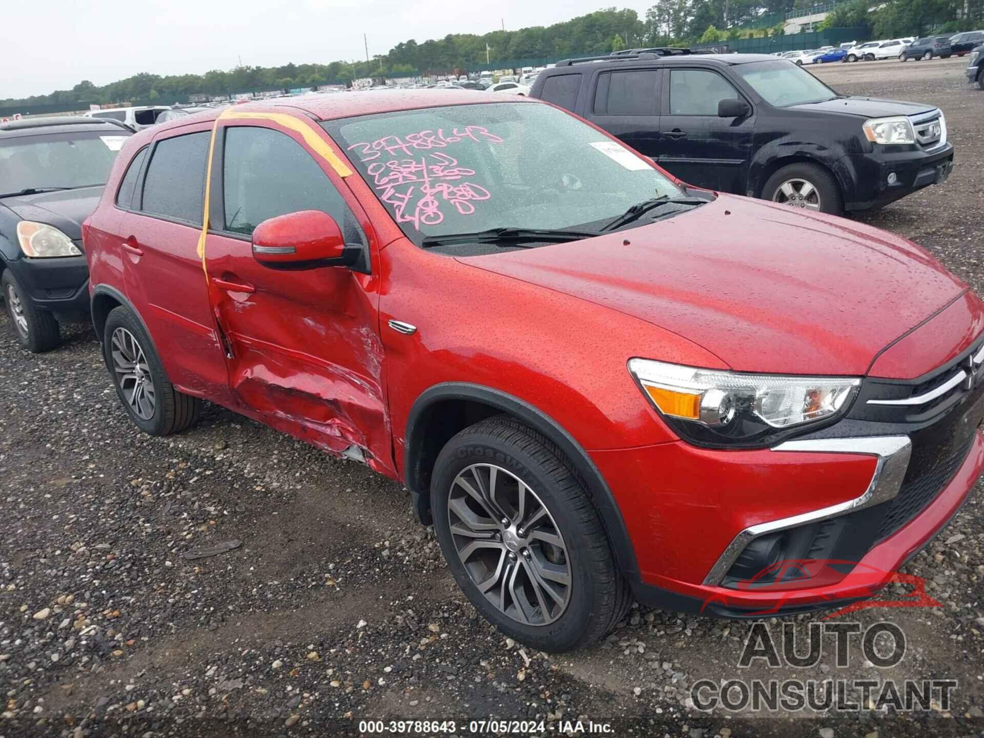 MITSUBISHI OUTLANDER SPORT 2018 - JA4AR3AU9JU019504