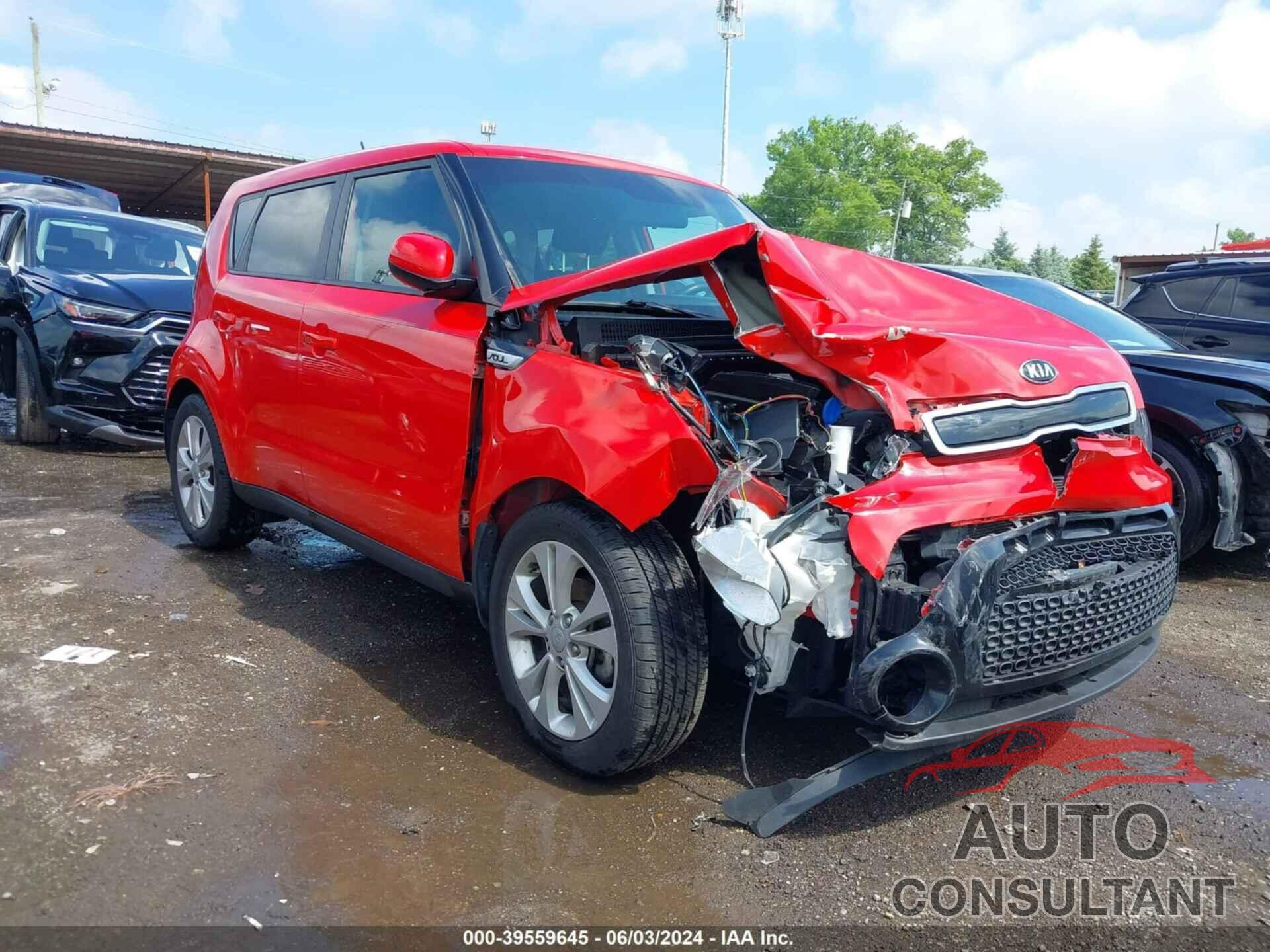 KIA SOUL 2016 - KNDJP3A54G7827805