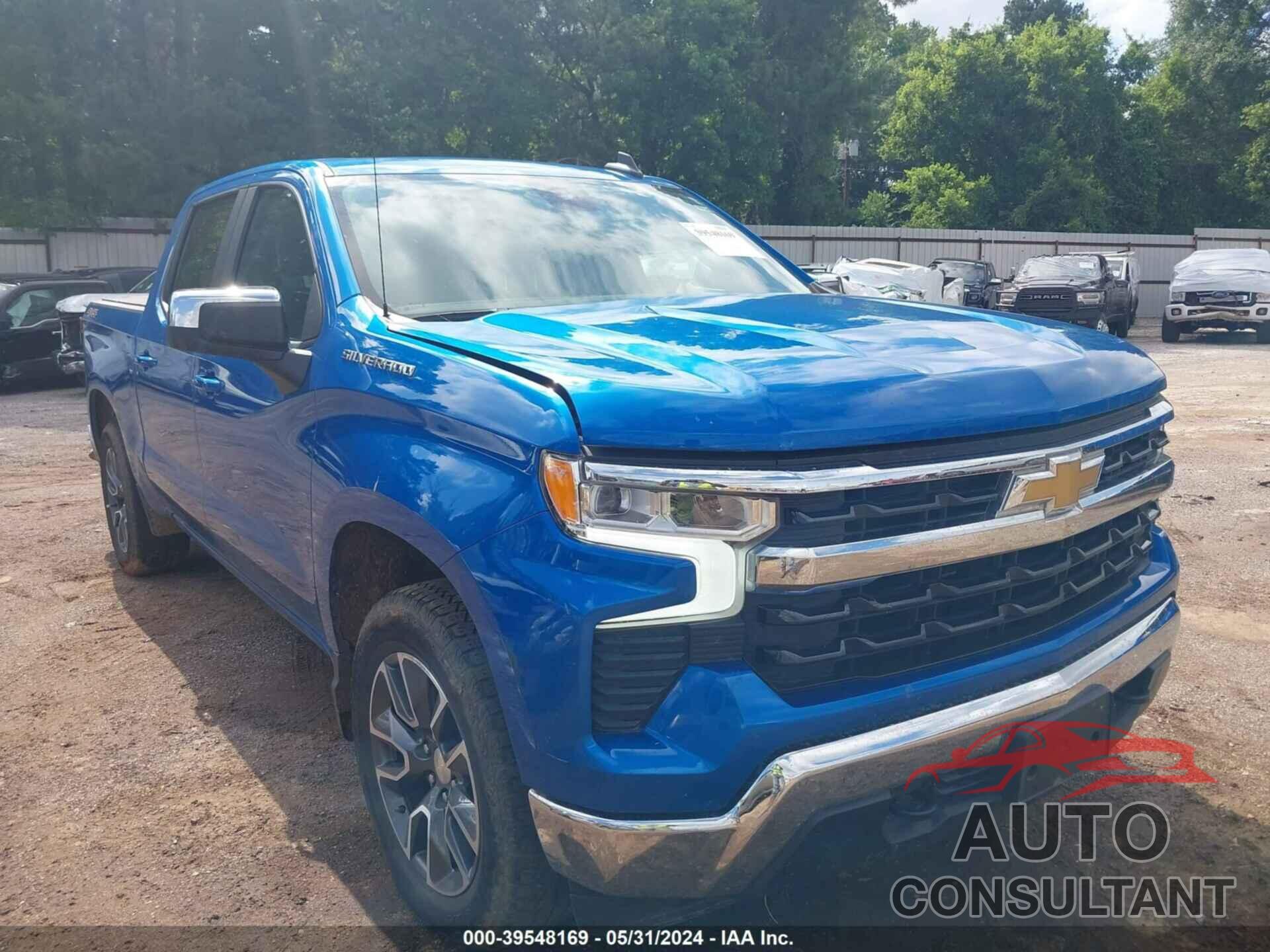 CHEVROLET SILVERADO 1500 2022 - 3GCPDDEK1NG619875