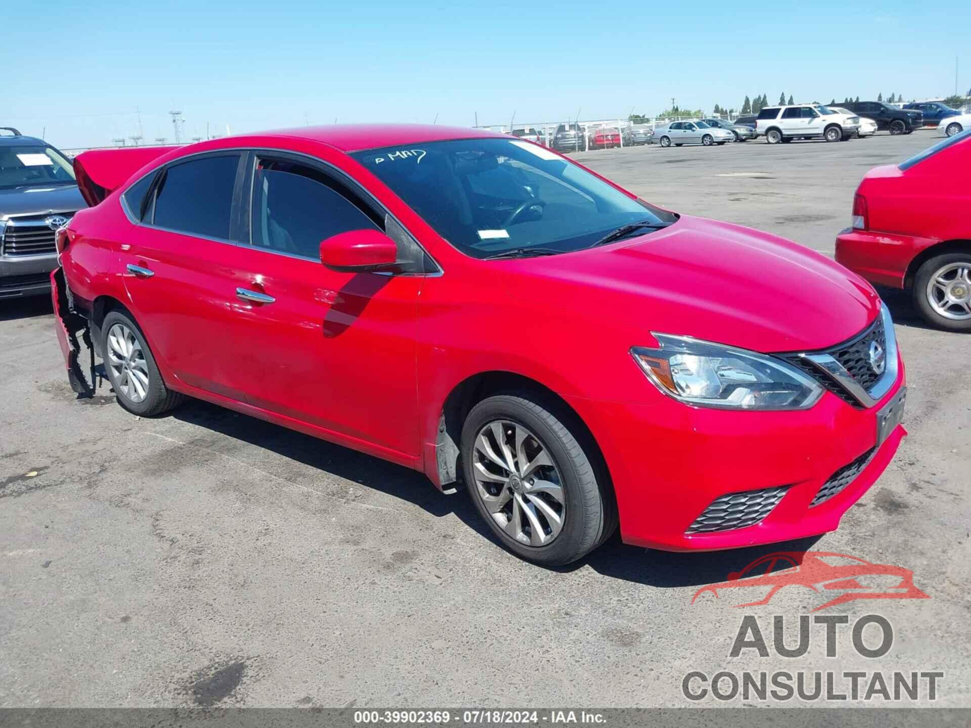 NISSAN SENTRA 2019 - 3N1AB7AP1KY284916