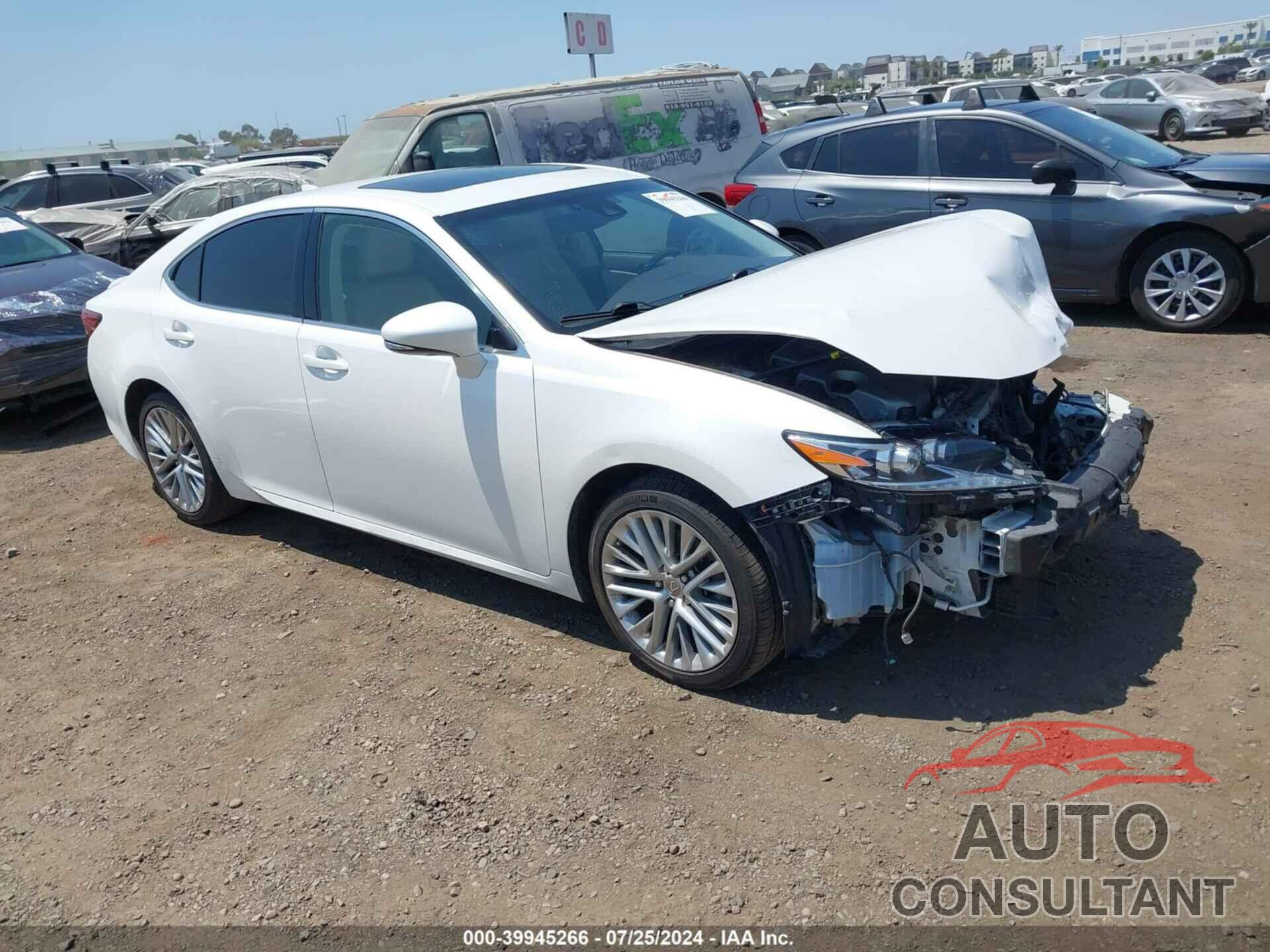 LEXUS ES 350 2016 - JTHBK1GG3G2228163