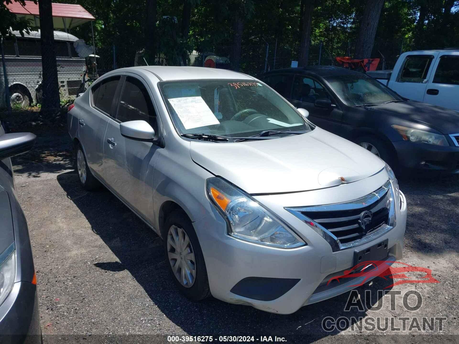 NISSAN VERSA 2018 - 3N1CN7AP0JK433124