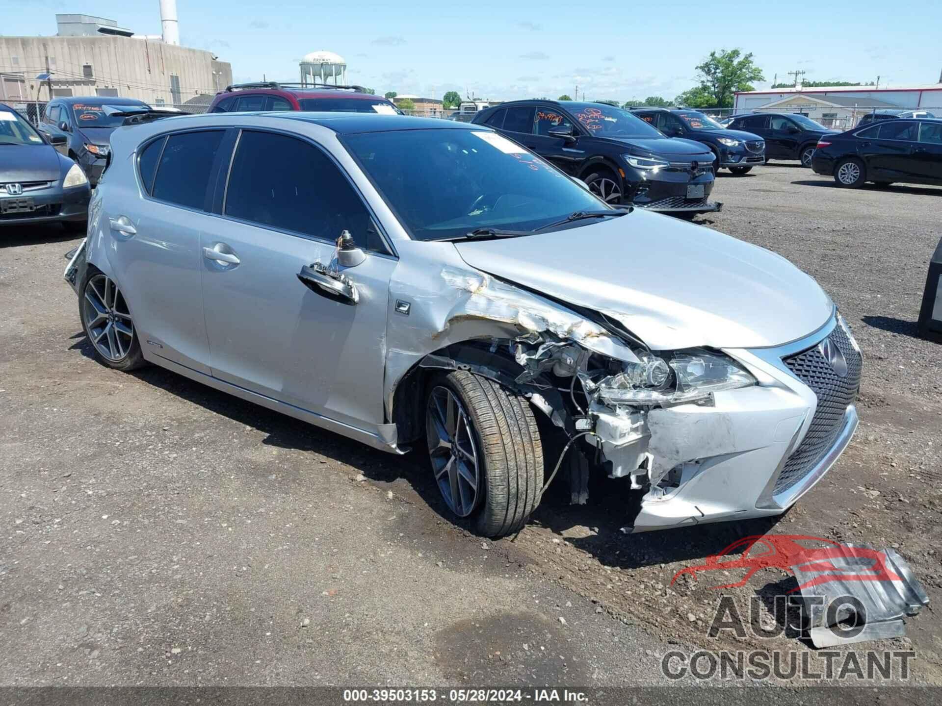 LEXUS CT 200H 2016 - JTHKD5BH1G2263060