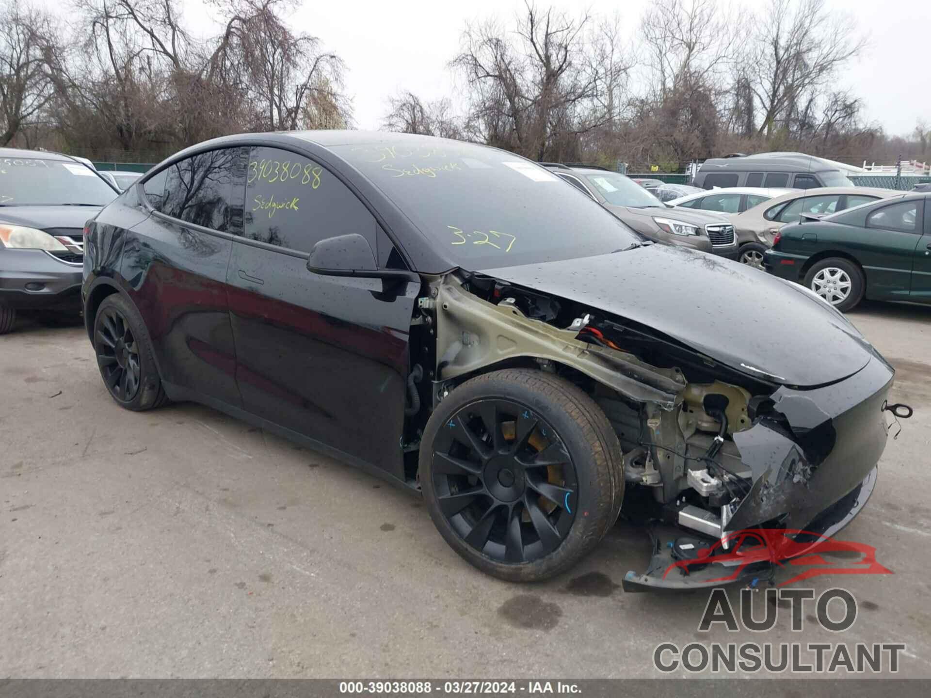 TESLA MODEL Y 2022 - 7SAYGDEE0NF376042