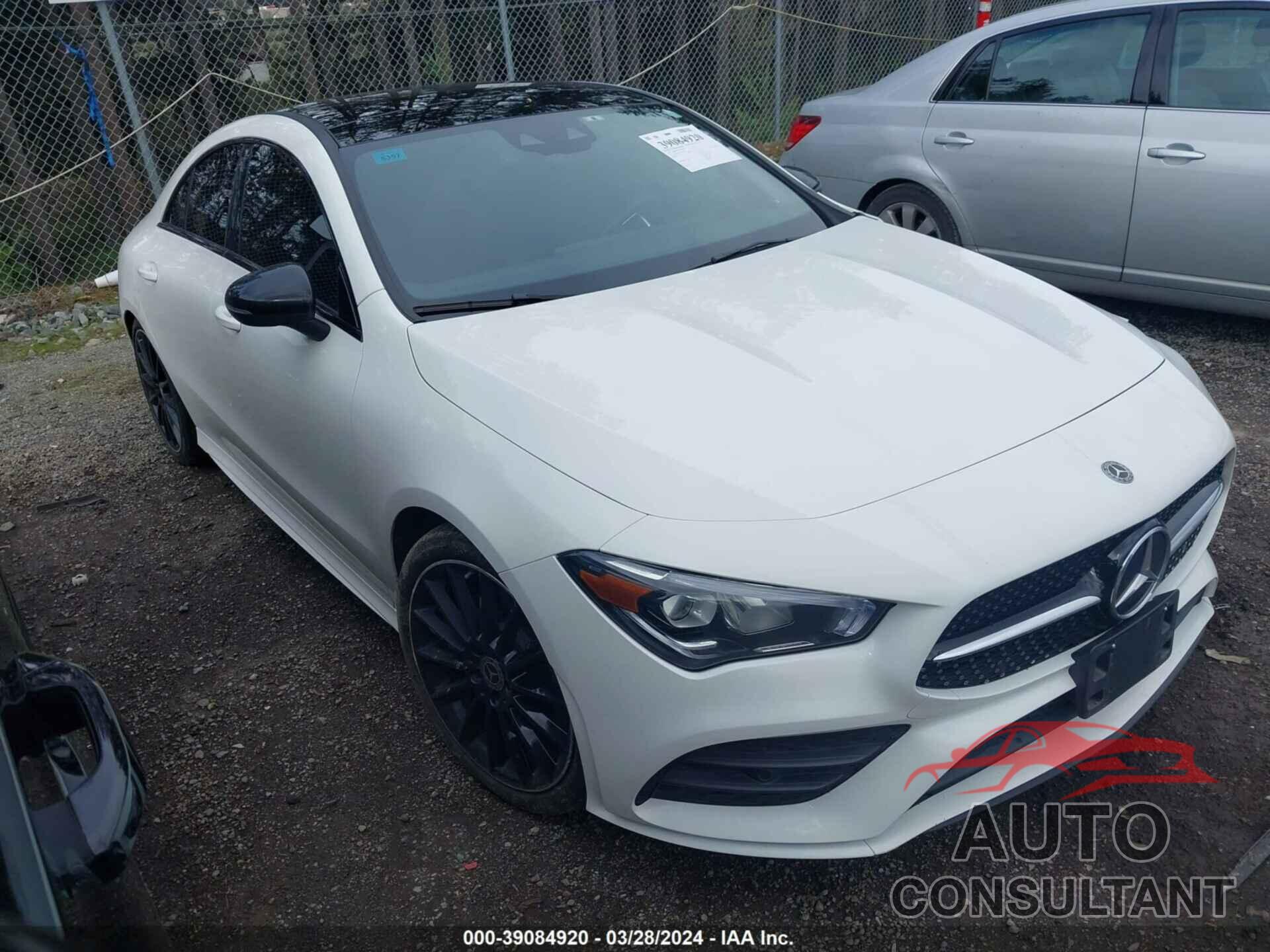 MERCEDES-BENZ CLA 250 2020 - WDD5J4GB2LN038778