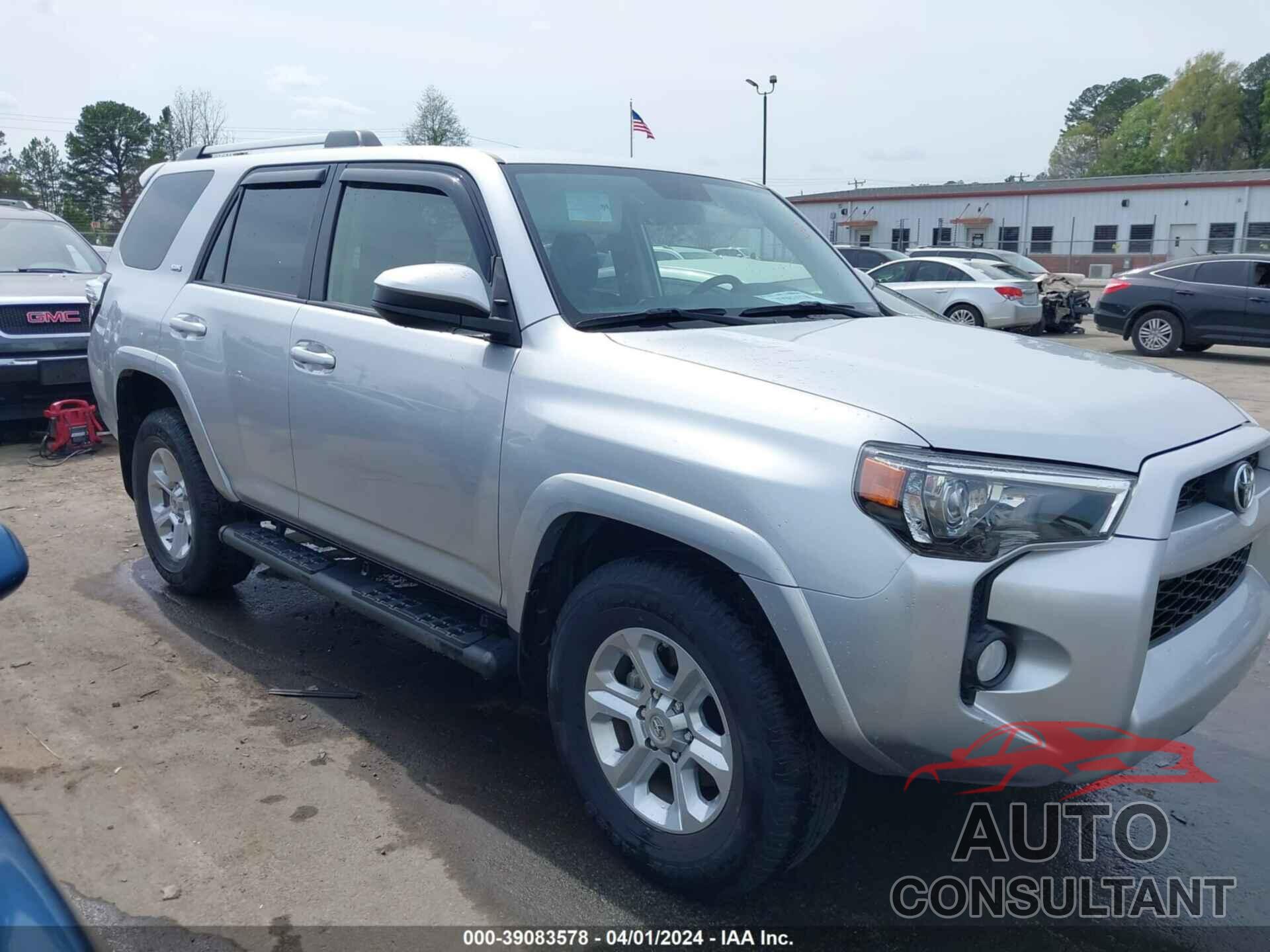 TOYOTA 4RUNNER 2019 - JTEZU5JR0K5202019