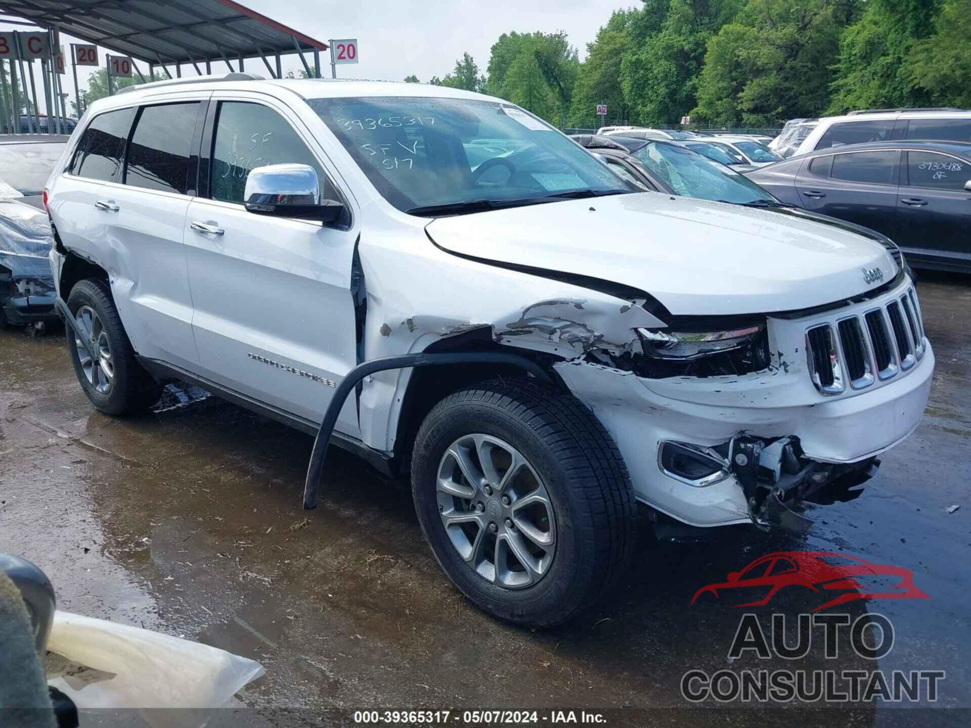 JEEP GRAND CHEROKEE 2016 - 1C4RJFBM9GC367382