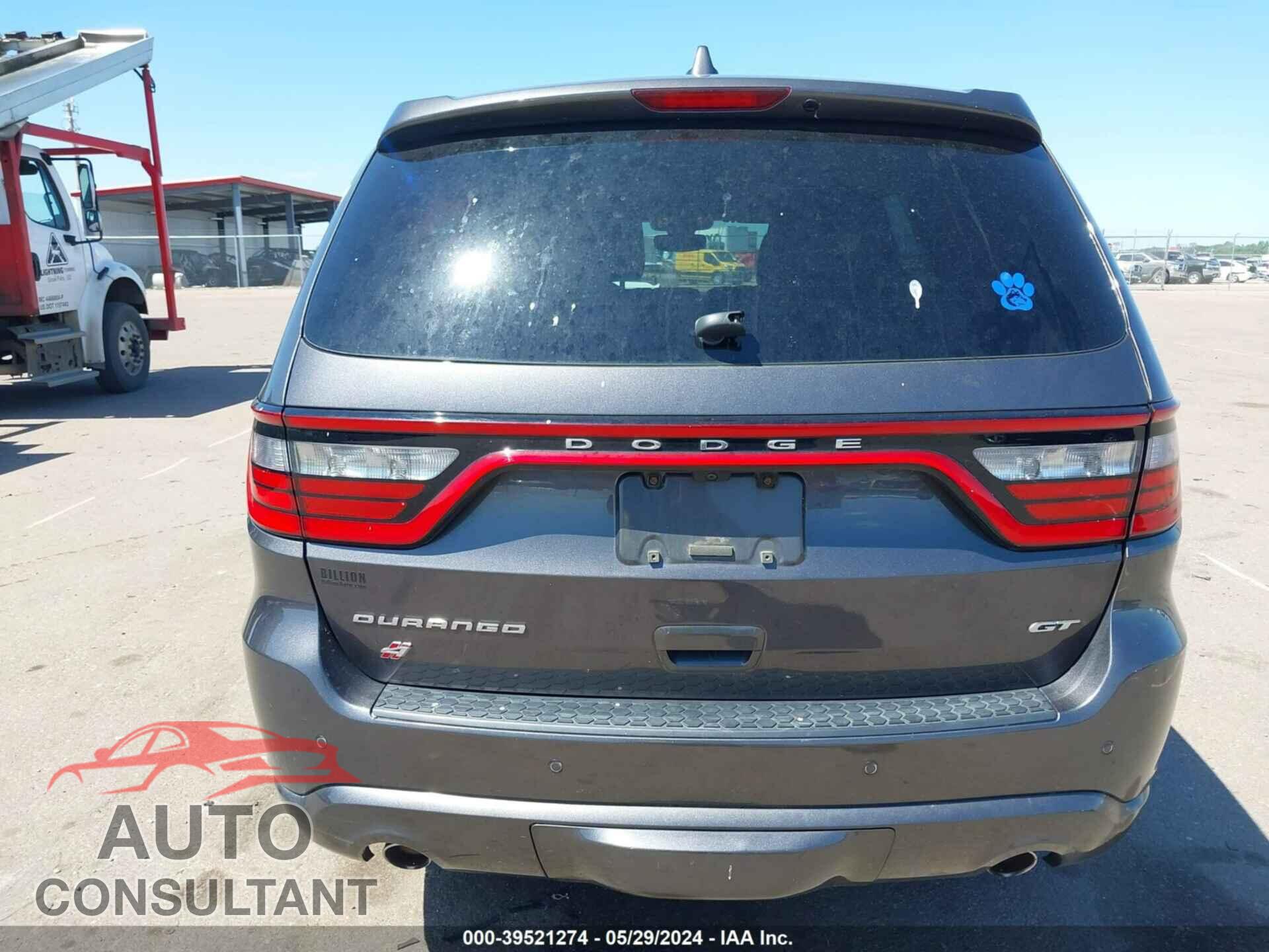 DODGE DURANGO 2018 - 1C4RDJDG0JC307712