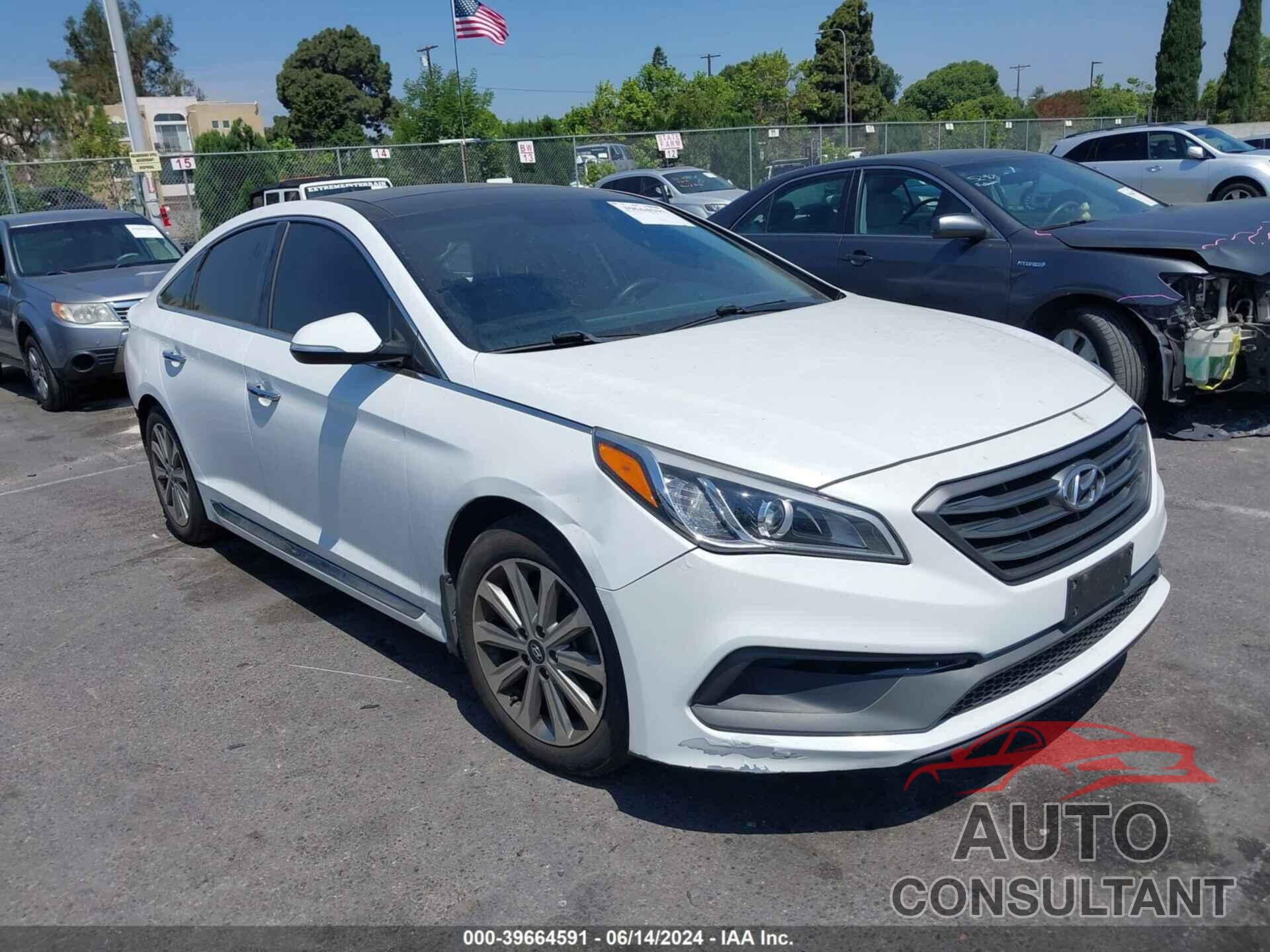 HYUNDAI SONATA 2016 - 5NPE34AF9GH397311