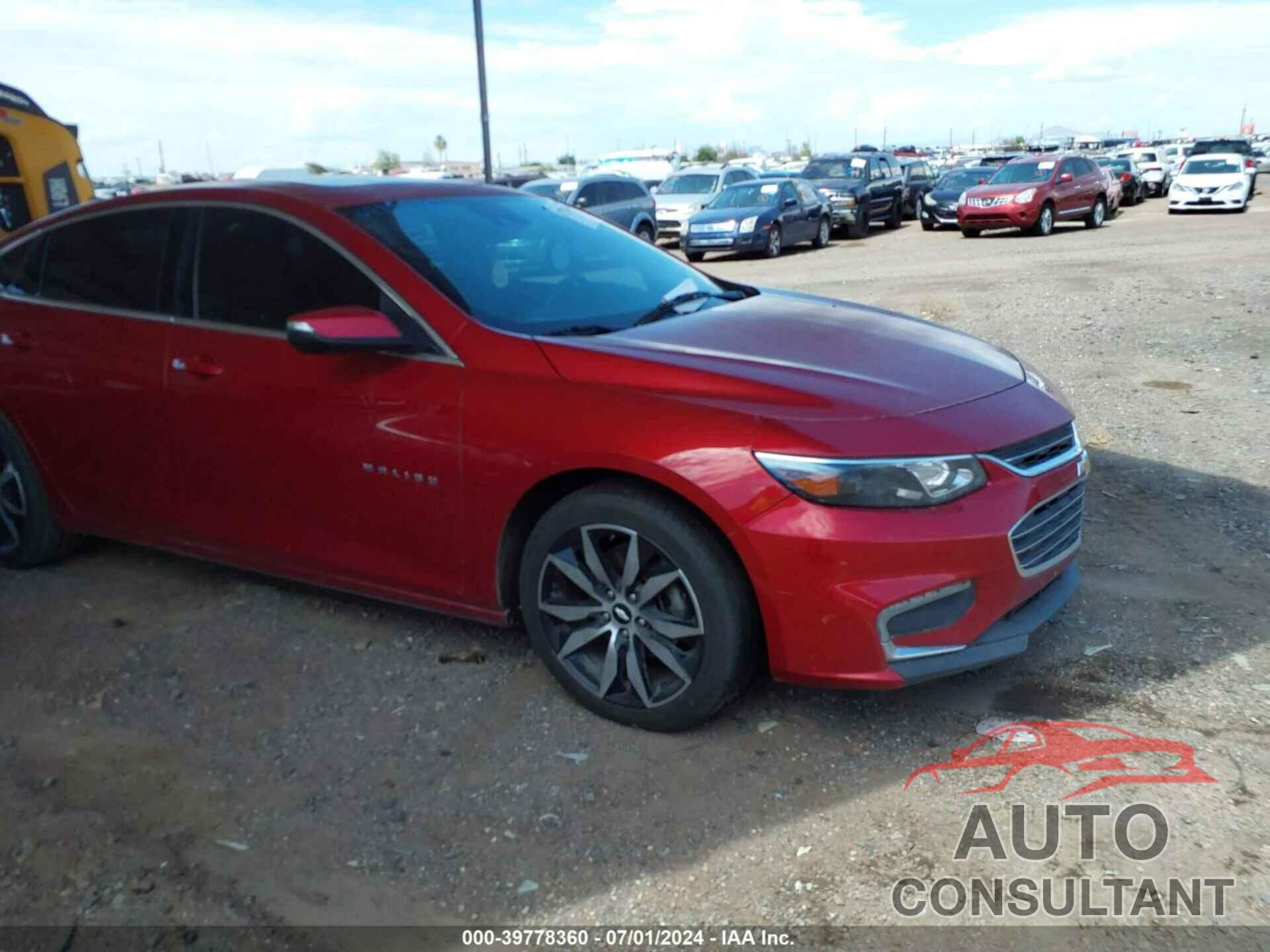 CHEVROLET MALIBU 2016 - 1G1ZE5ST1GF232474