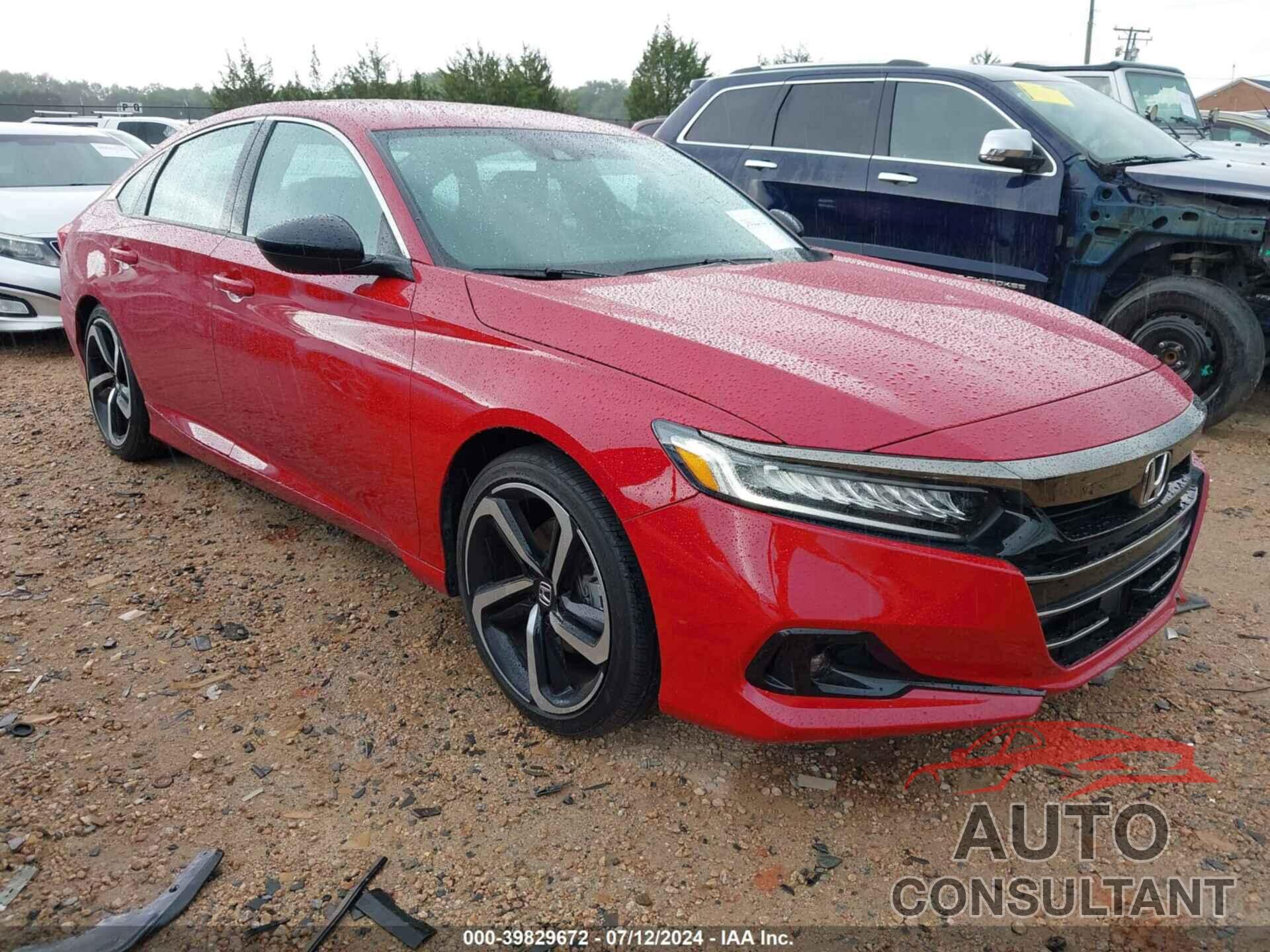 HONDA ACCORD 2022 - 1HGCV1F37NA058339