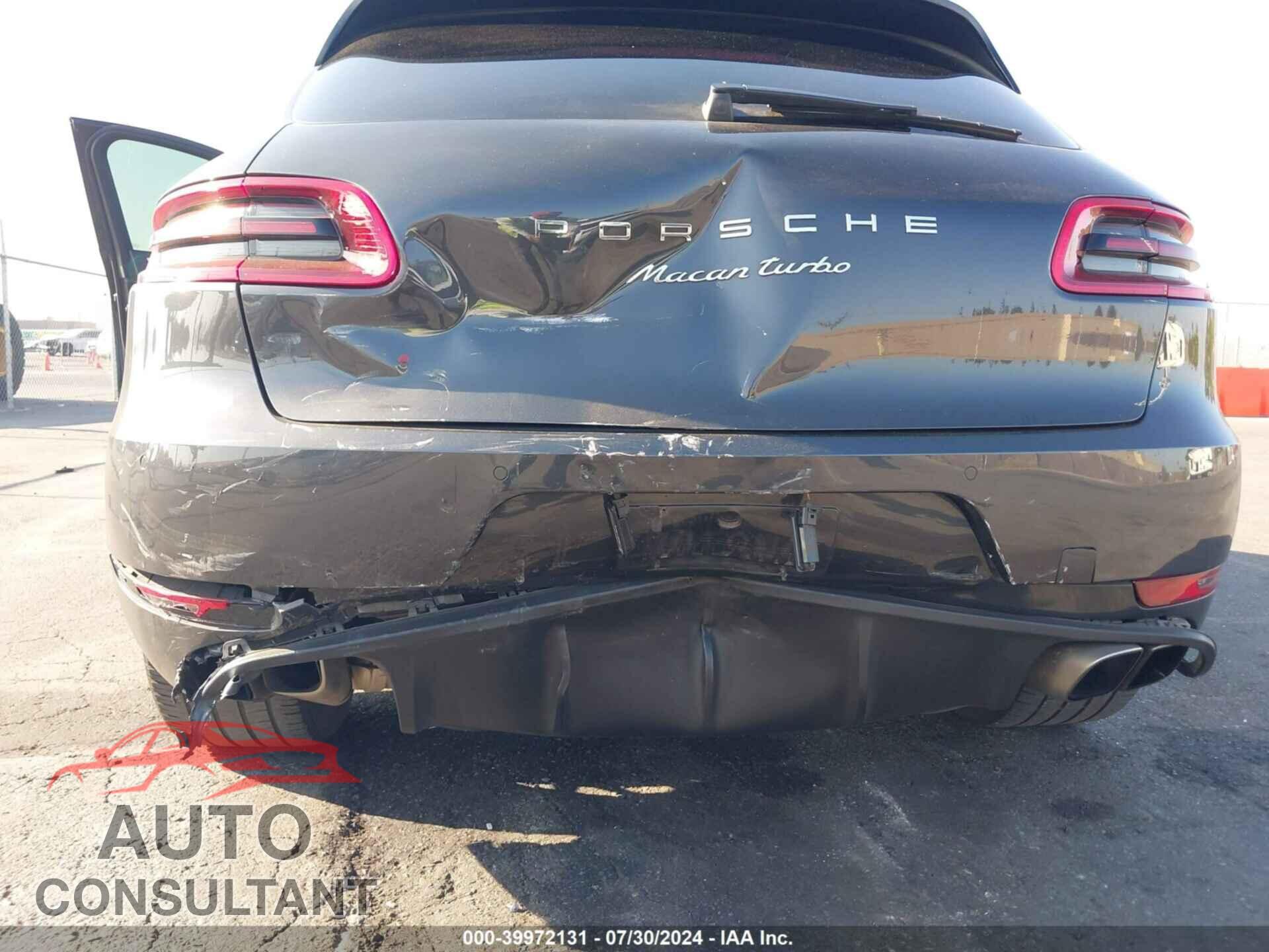 PORSCHE MACAN 2017 - WP1AF2A53HLB61234