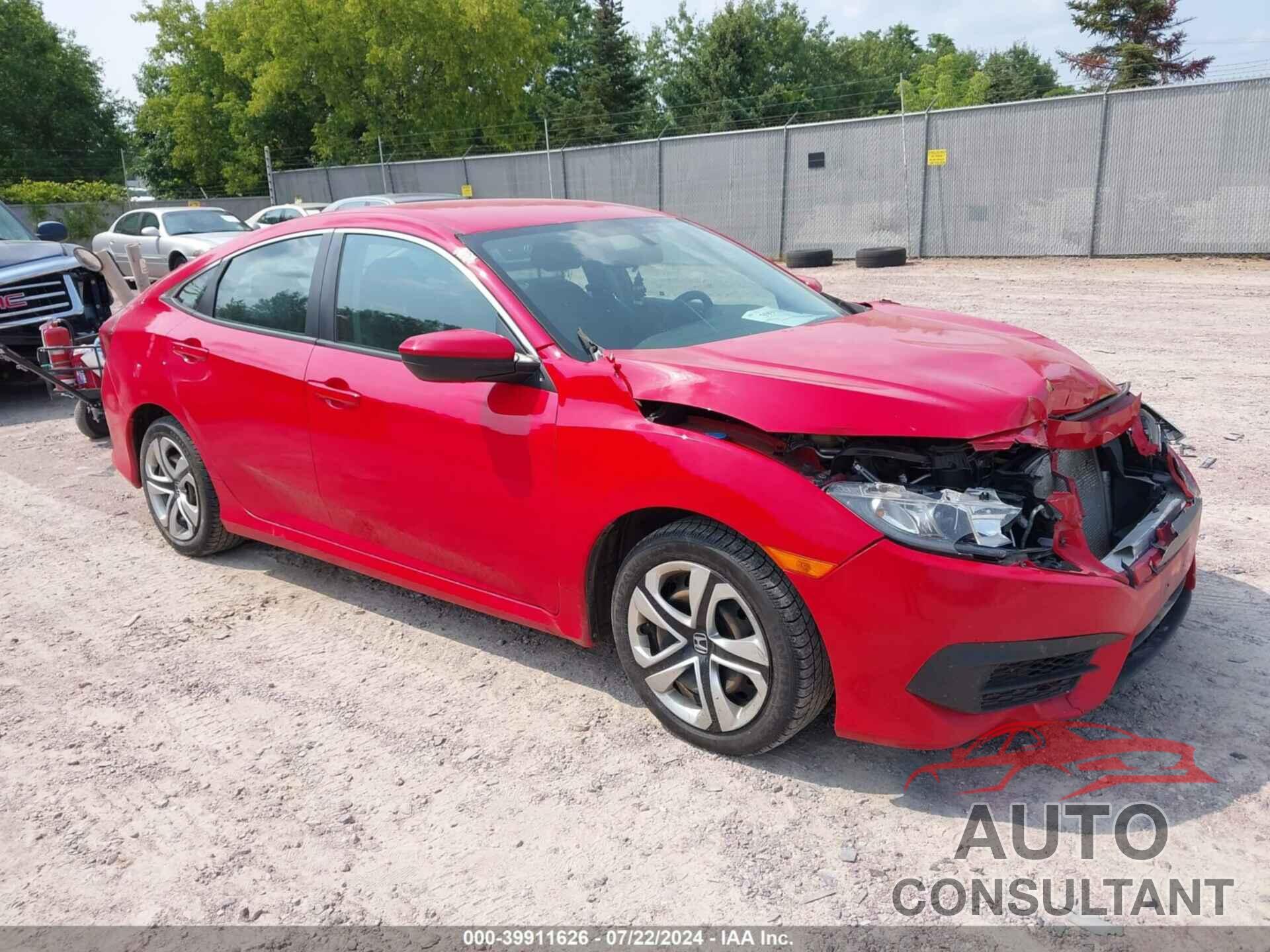 HONDA CIVIC 2016 - 2HGFC2F52GH564000