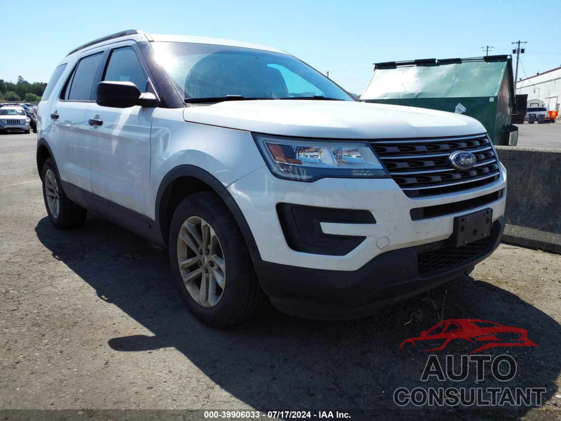 FORD EXPLORER 2017 - 1FM5K8B85HGA45015