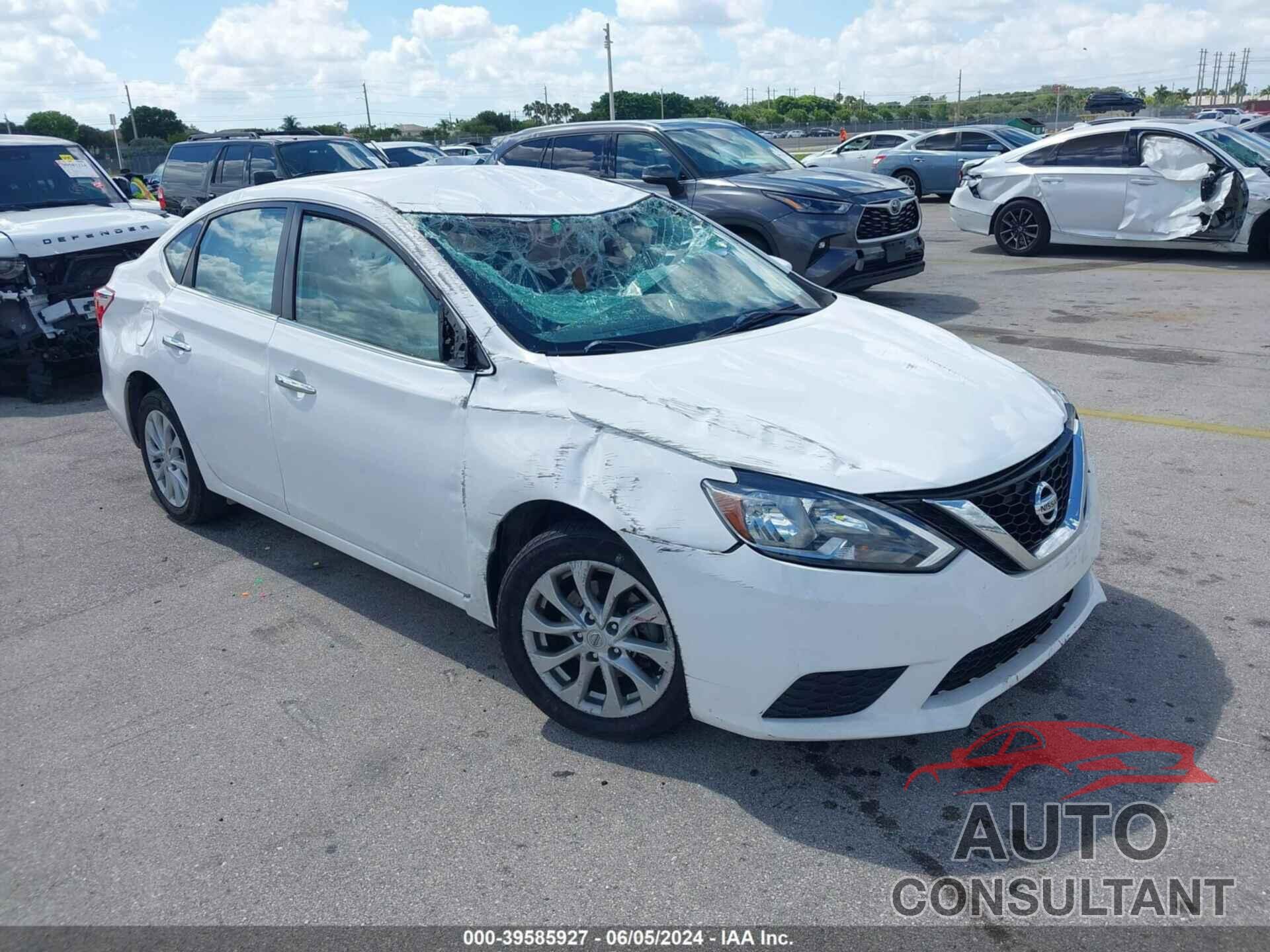 NISSAN SENTRA 2019 - 3N1AB7AP4KY368034