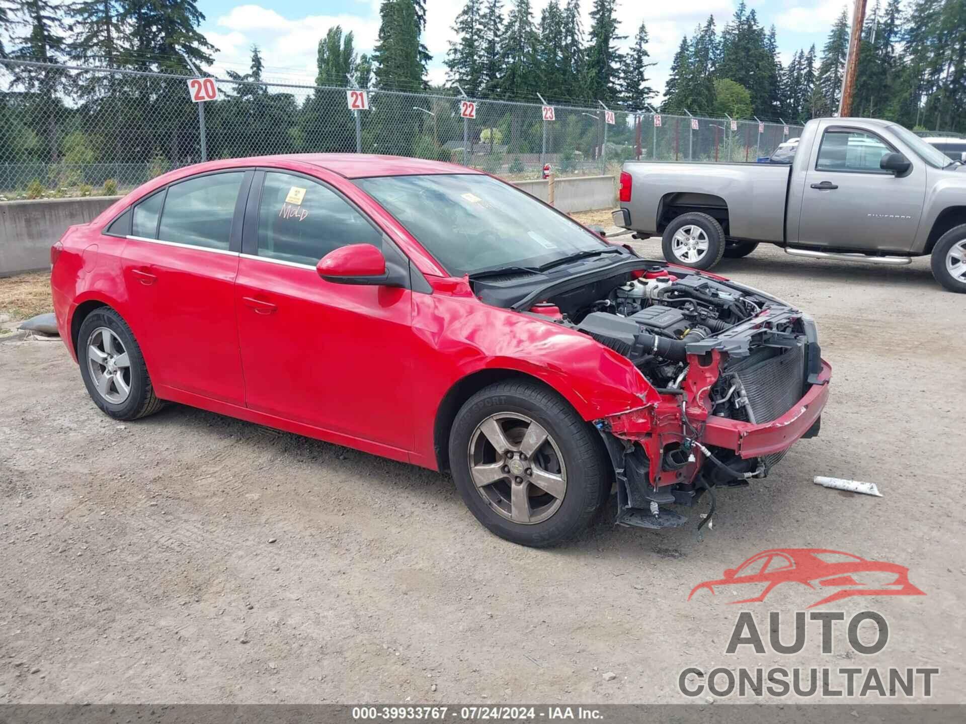 CHEVROLET CRUZE LIMITED 2016 - 1G1PE5SB4G7110376