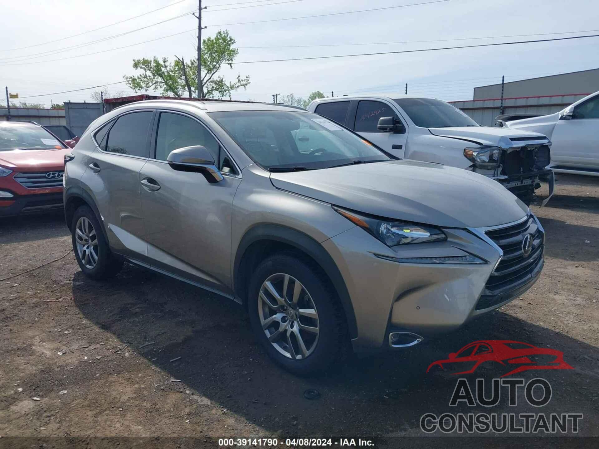 LEXUS NX 200T 2016 - JTJYARBZ0G2041384