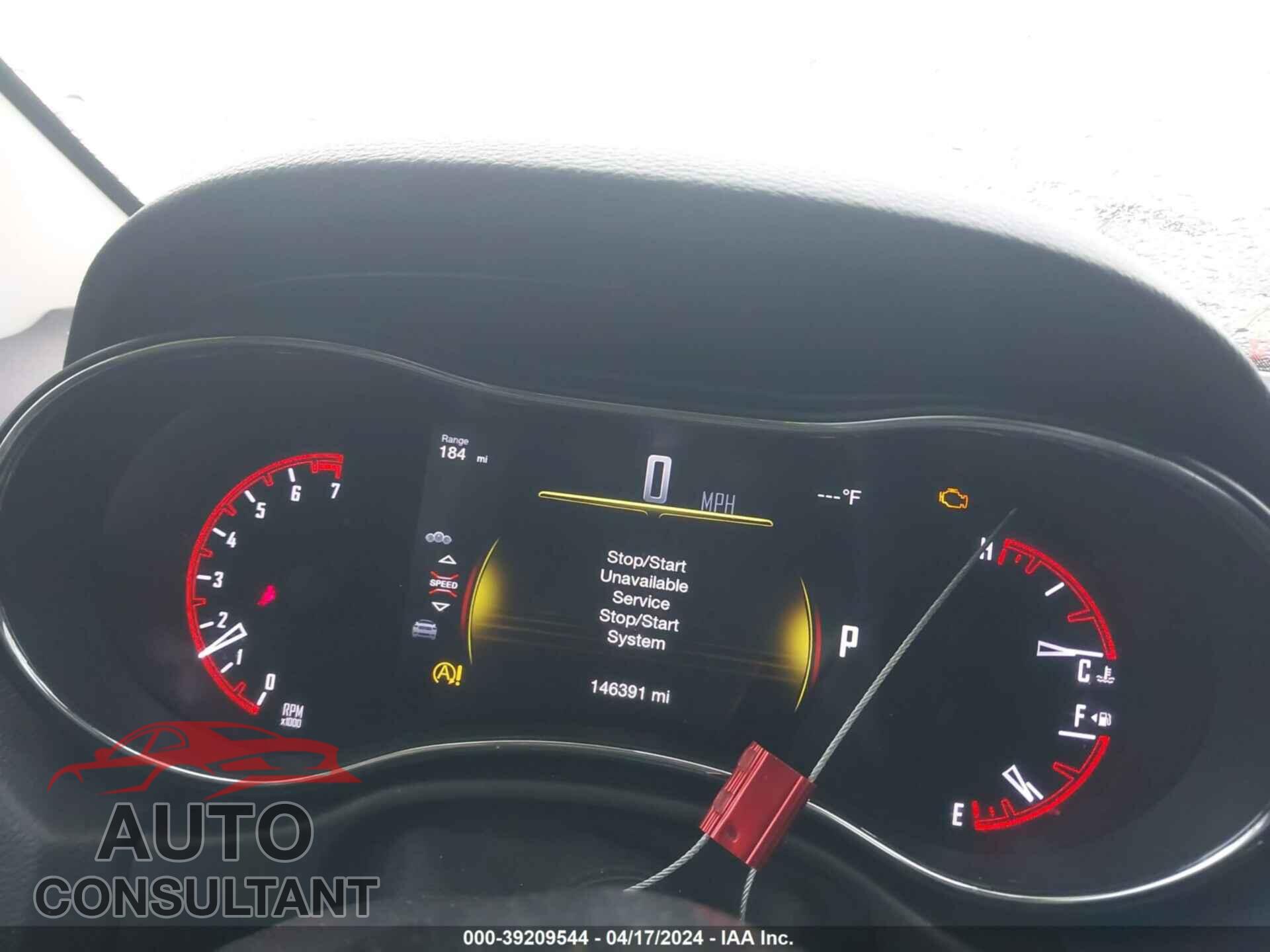 DODGE DURANGO 2017 - 1C4RDHDG2HC798545