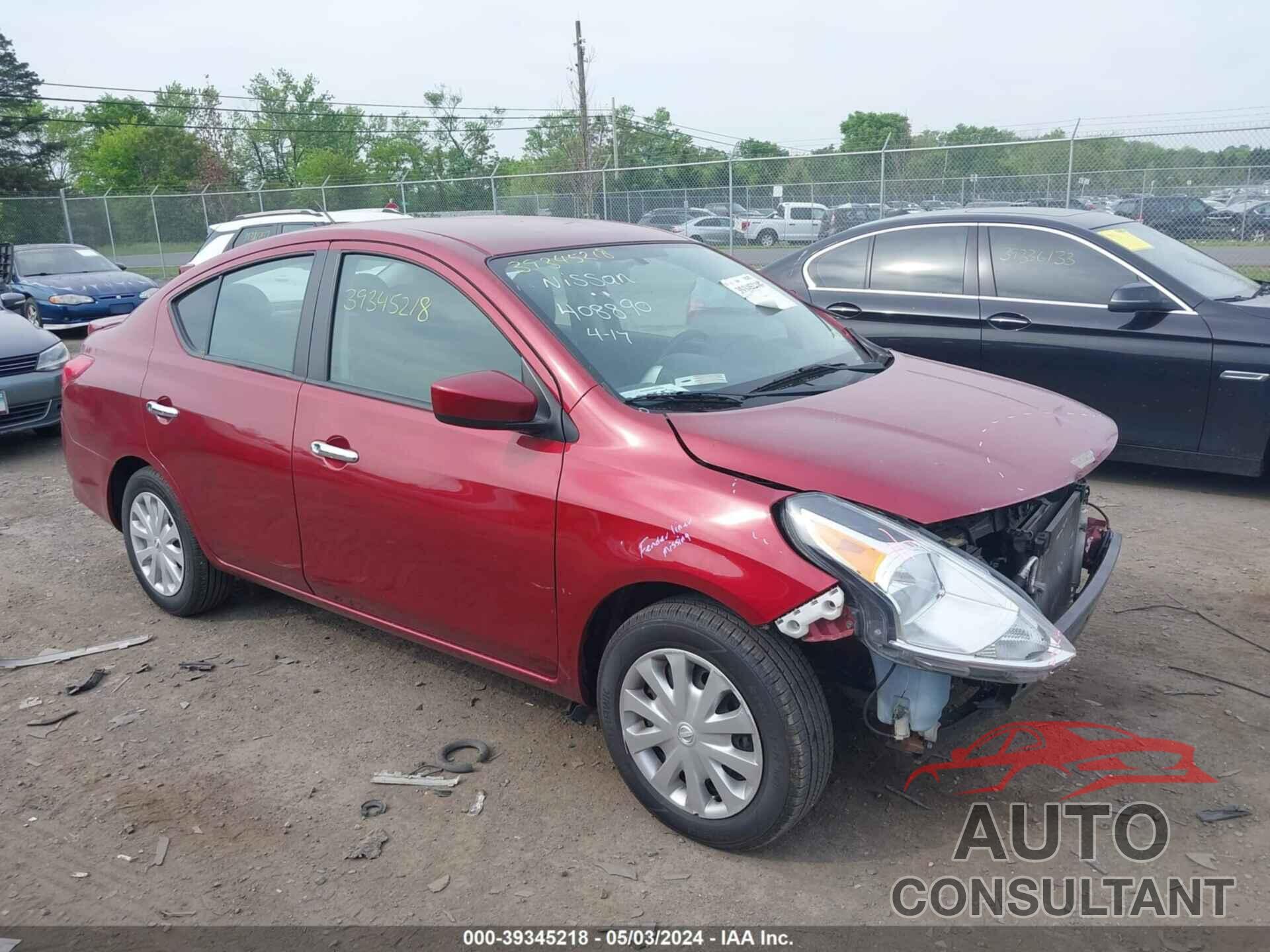 NISSAN VERSA 2019 - 3N1CN7AP2KL840048