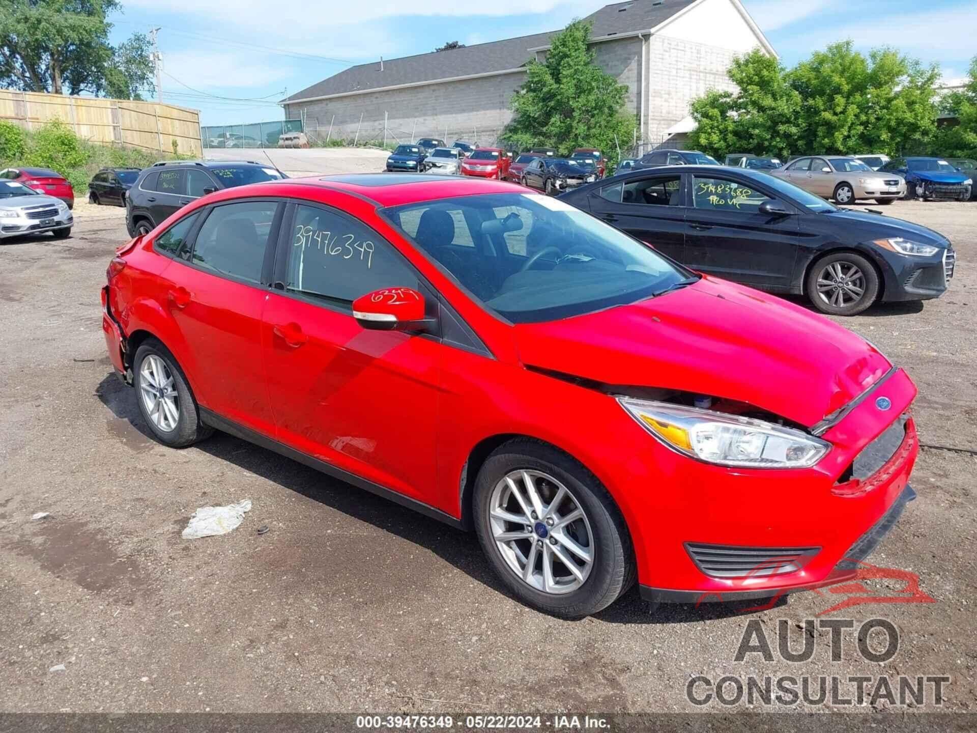 FORD FOCUS 2016 - 1FADP3F27GL205319