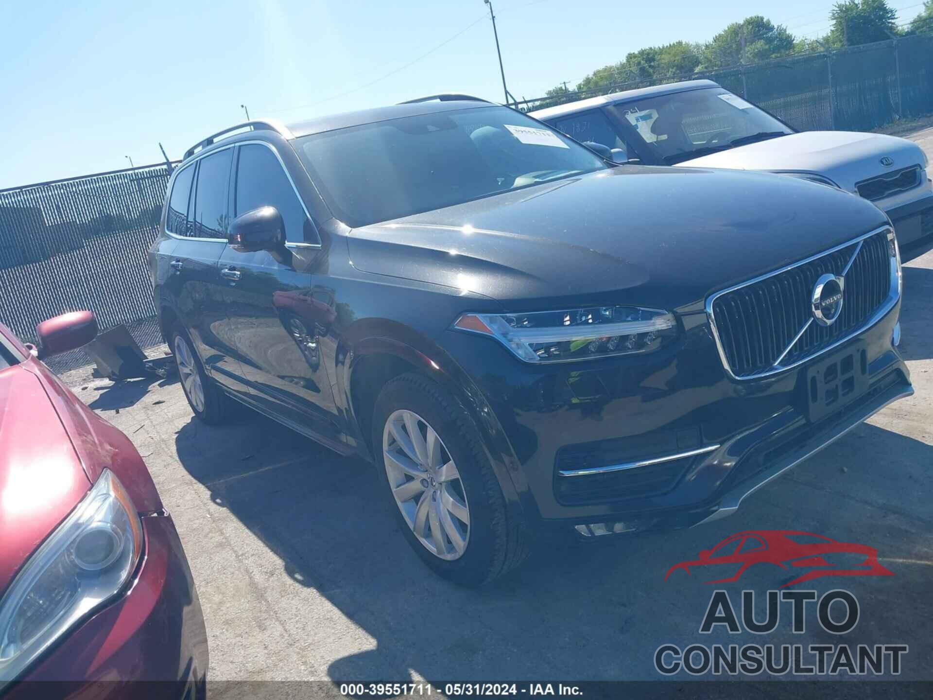 VOLVO XC90 2016 - YV4A22PK4G1033585