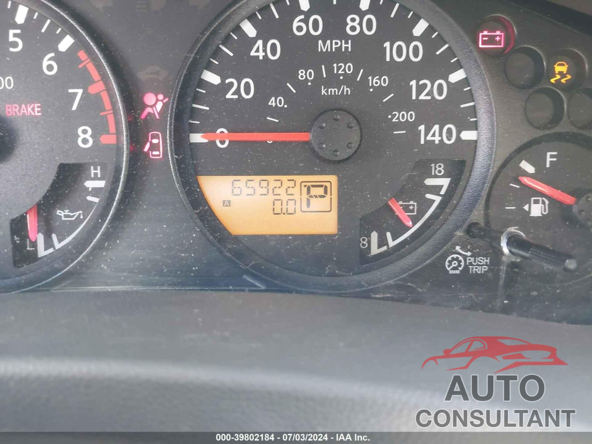 NISSAN FRONTIER 2017 - 1N6AD0EV4HN760179